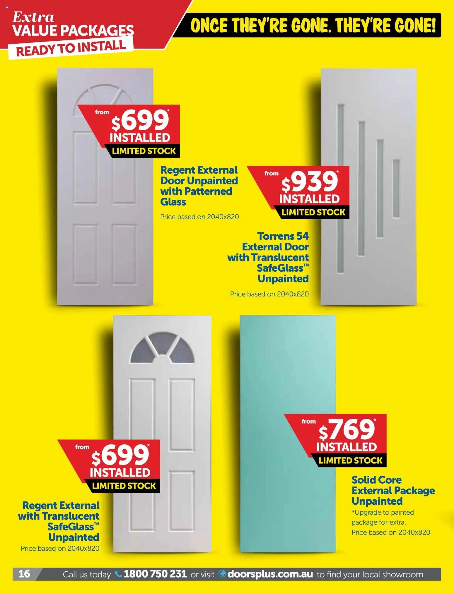 Doors Plus catalogue from 01/08/2026 Doors Plus catalogue