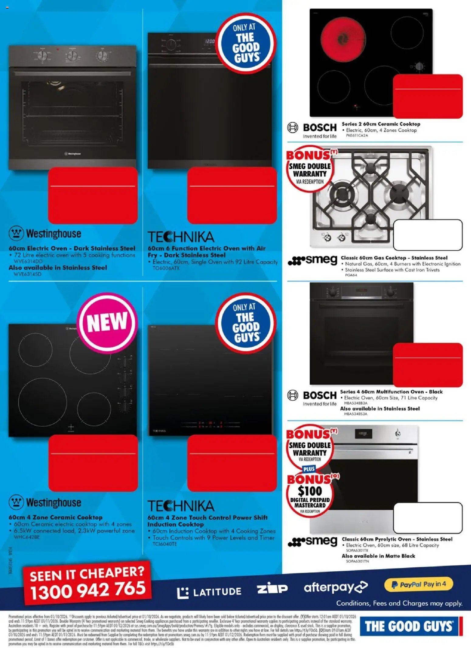 The Good Guys catalogue from 01/10/2026 The Good Guys Don't Miss These Deals