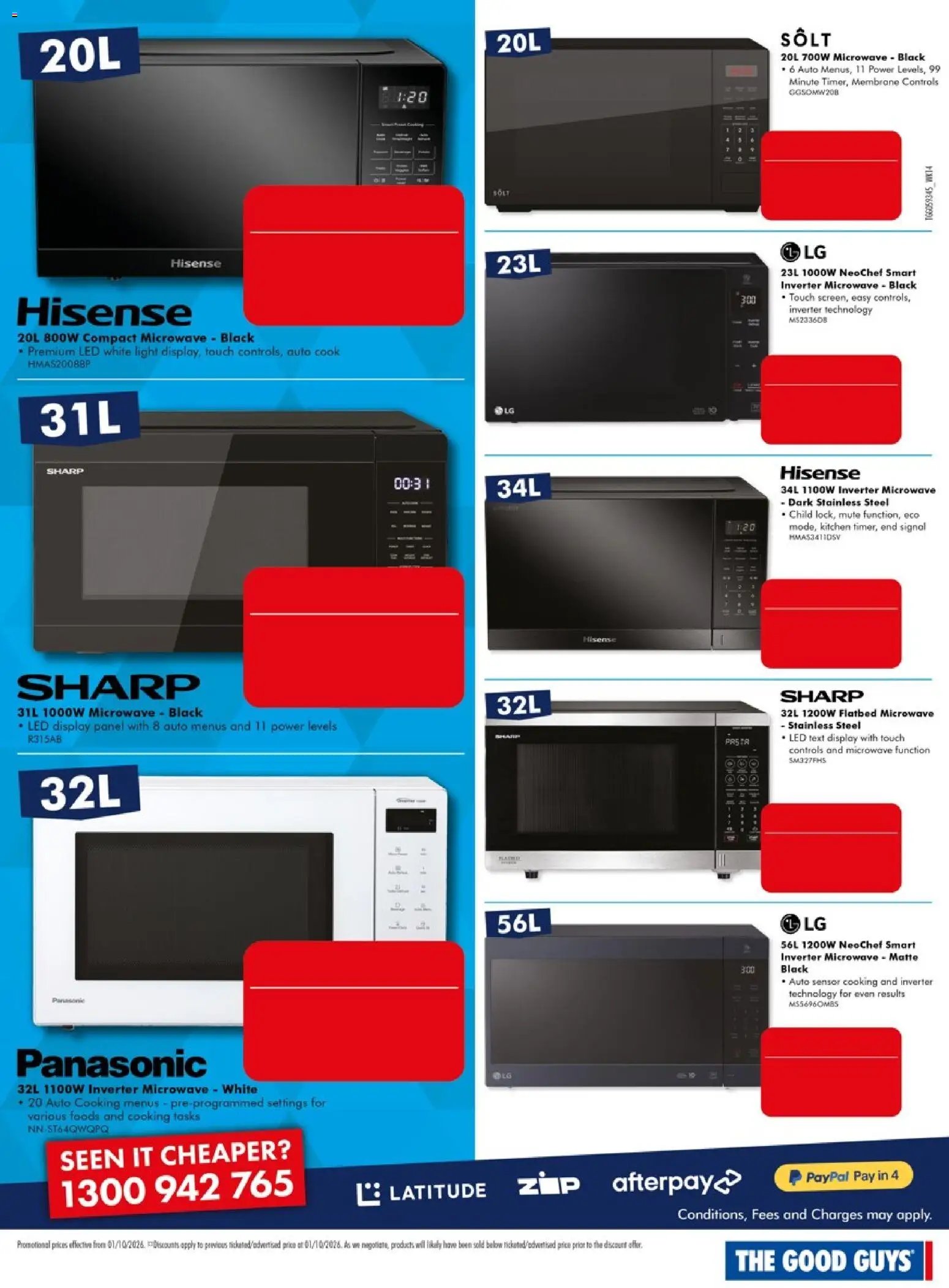 The Good Guys catalogue from 01/10/2026 The Good Guys Don't Miss These Deals