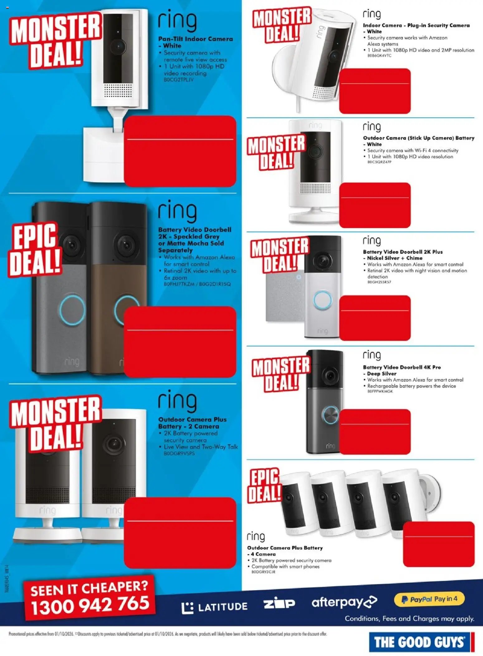 The Good Guys catalogue from 01/10/2026 The Good Guys Don't Miss These Deals