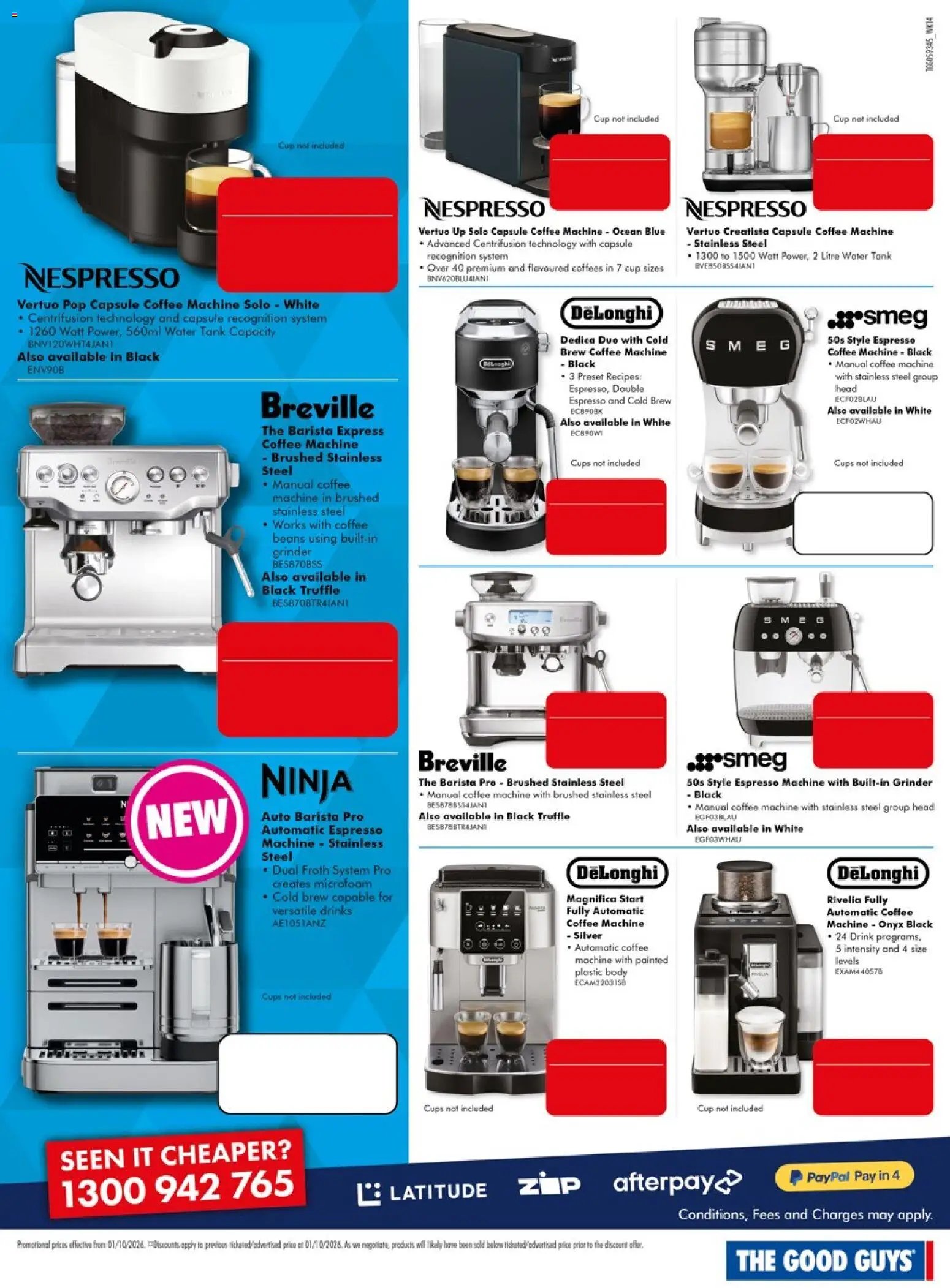 The Good Guys catalogue from 01/10/2026 The Good Guys Don't Miss These Deals