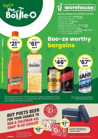 The Bottle-O catalogue from 05/10/2026 The Bottle-O catalogue Maryborough