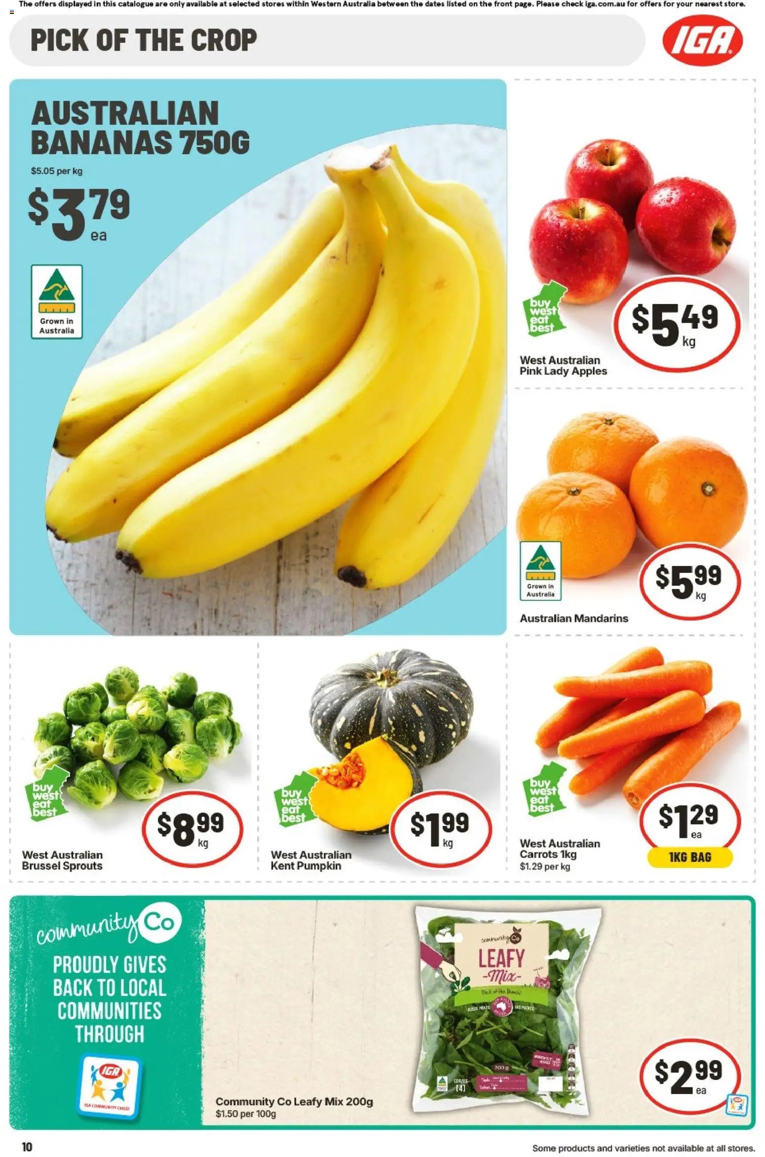 IGA catalogue from 19/08/2026 IGA catalogue WA