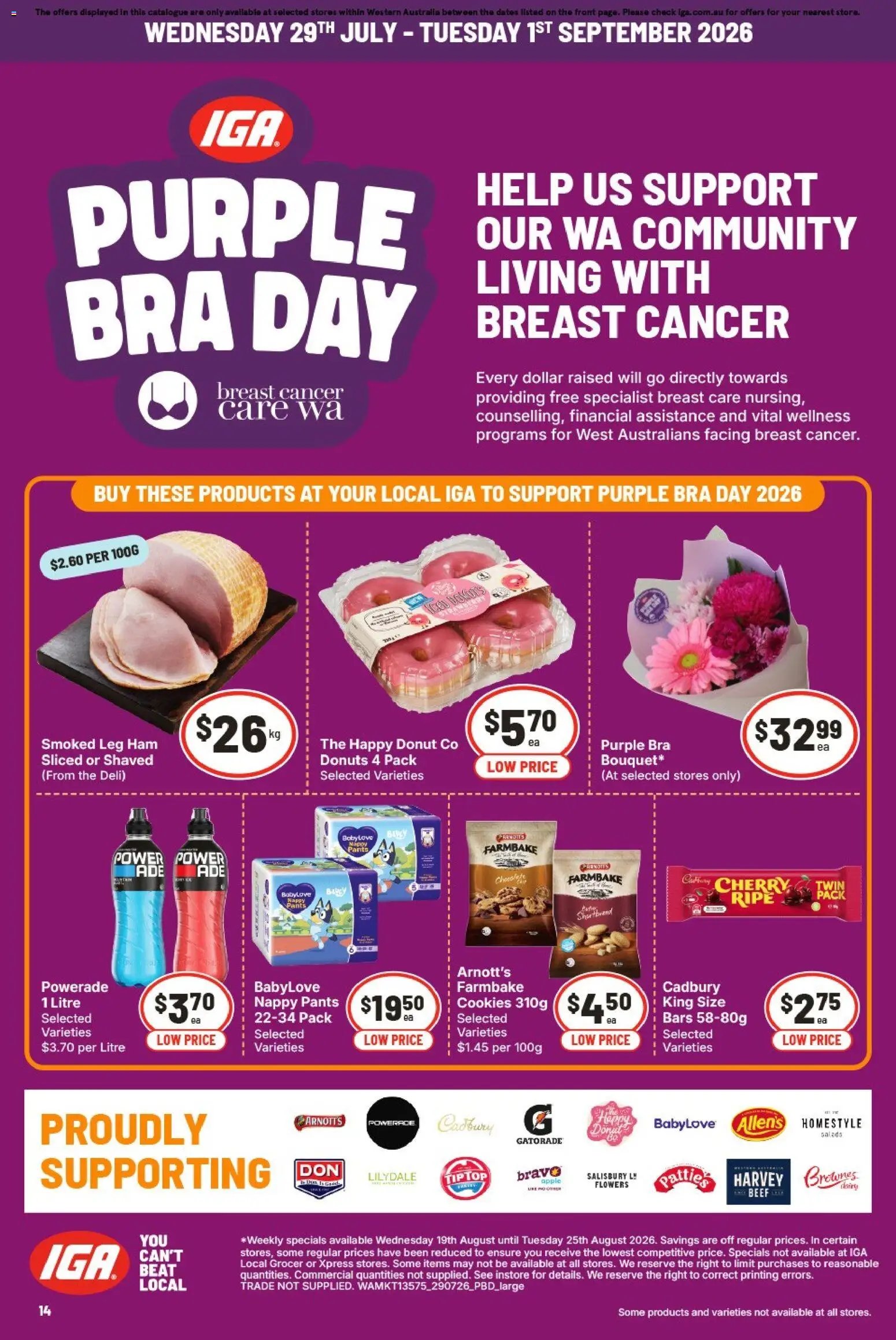 IGA catalogue from 19/08/2026 IGA catalogue WA