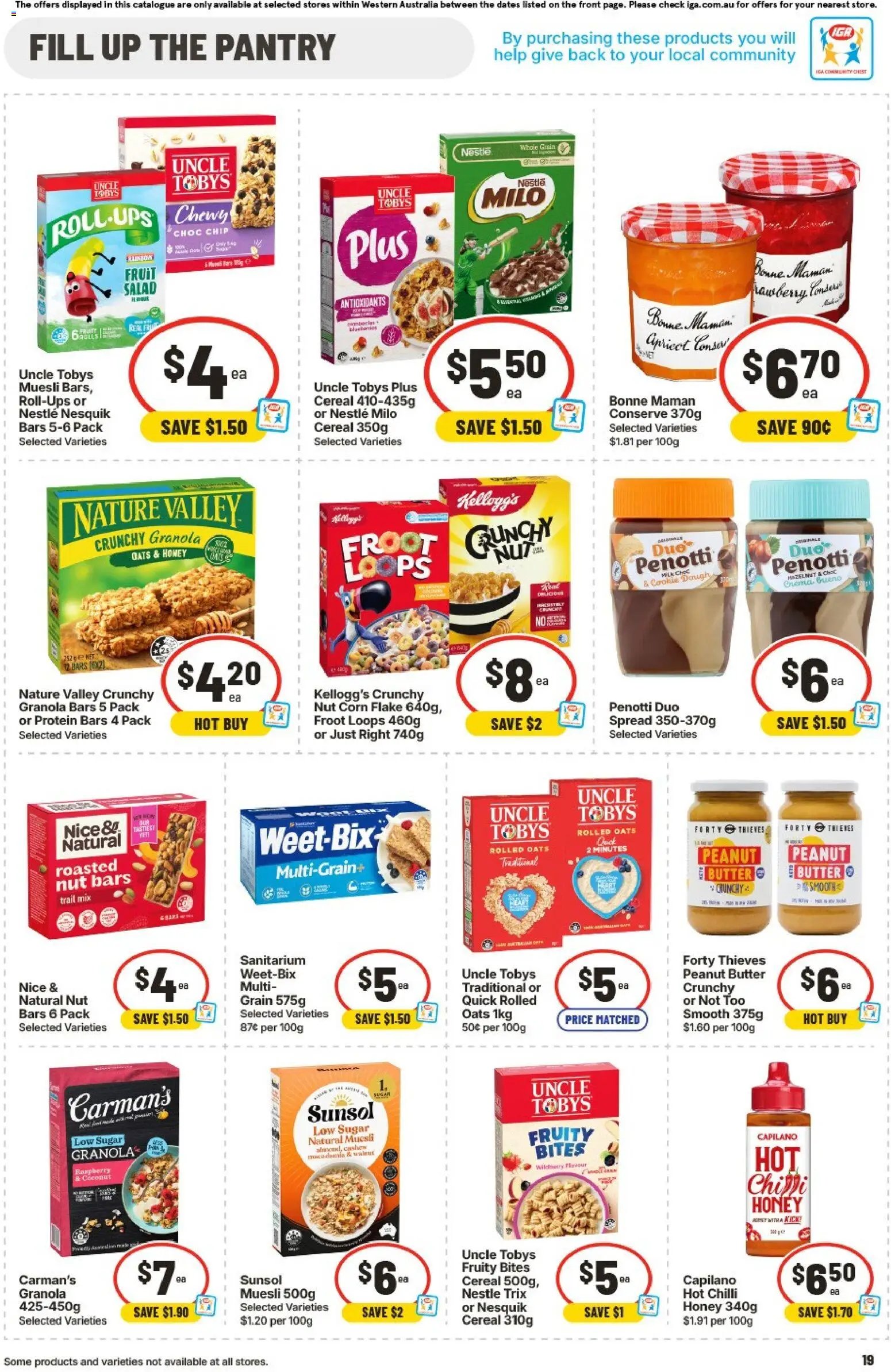 IGA catalogue from 19/08/2026 IGA catalogue WA