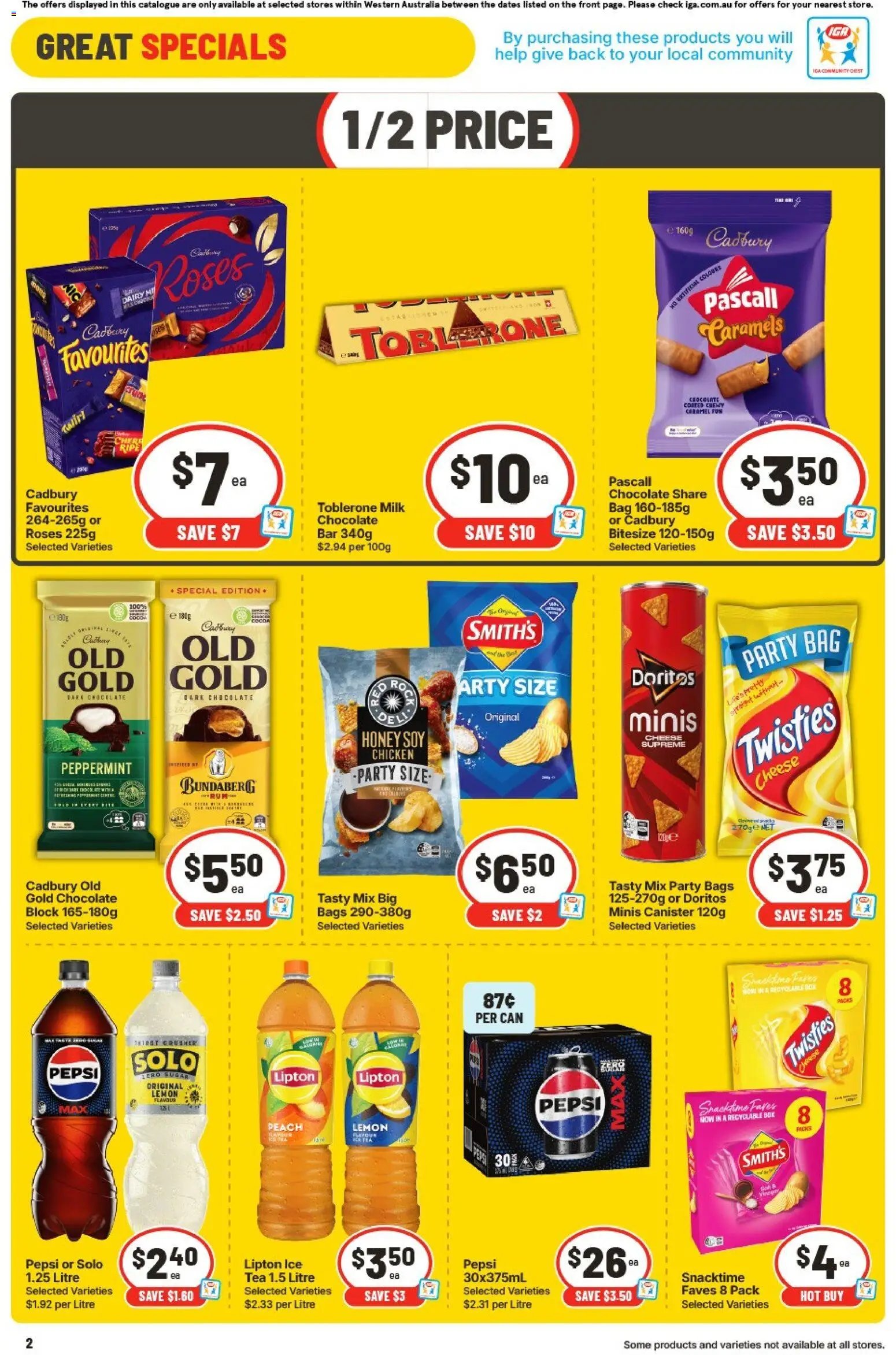 IGA catalogue from 19/08/2026 IGA catalogue WA