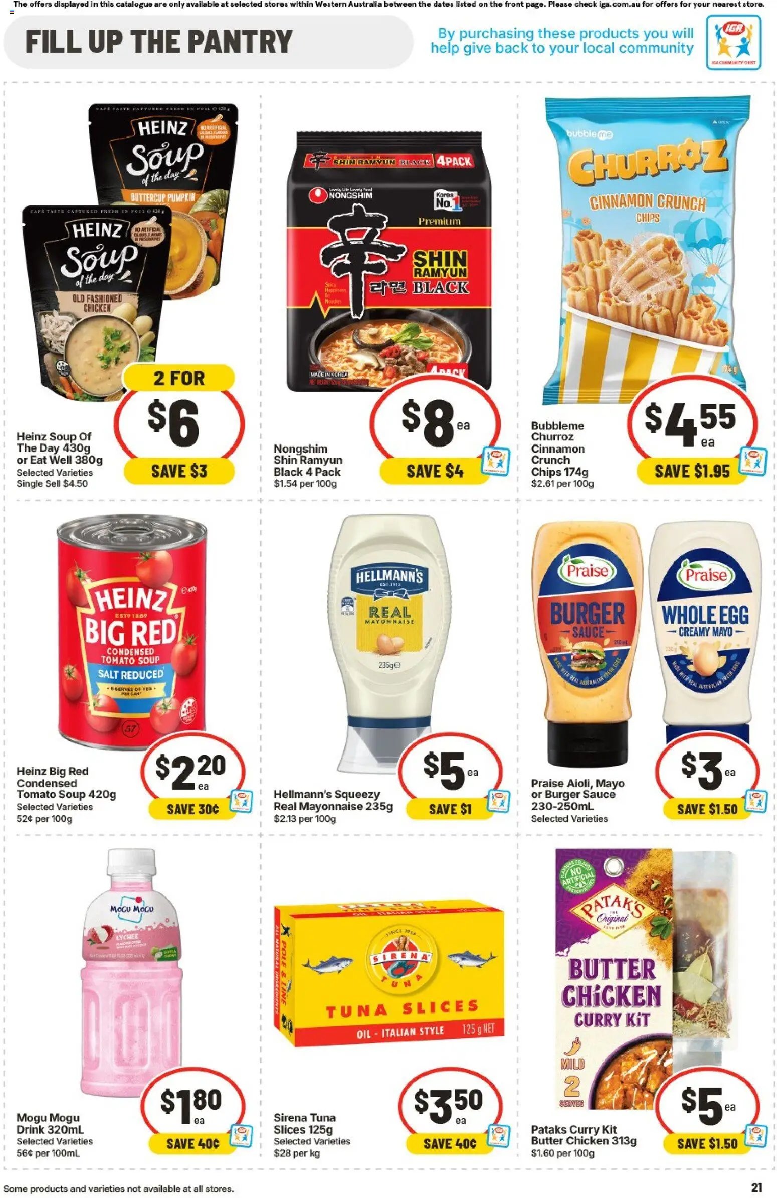 IGA catalogue from 19/08/2026 IGA catalogue WA