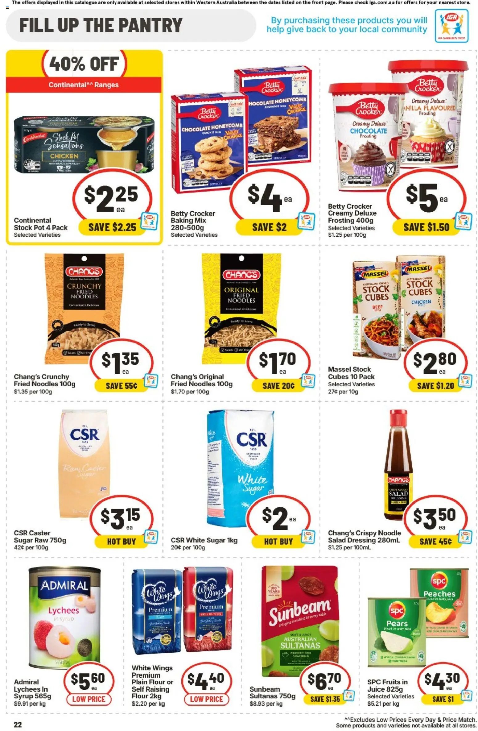 IGA catalogue from 19/08/2026 IGA catalogue WA