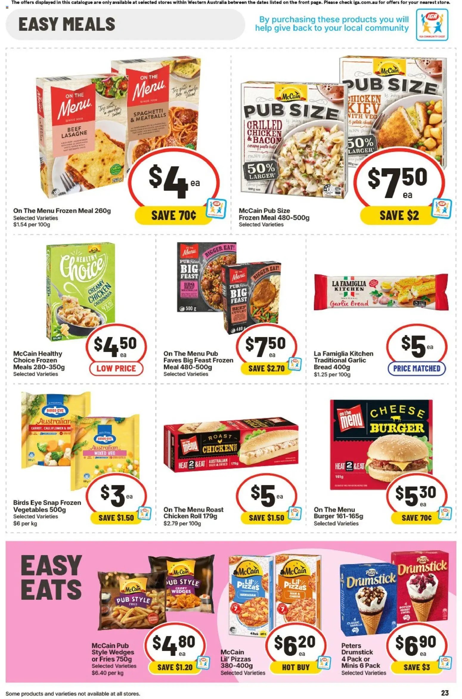 IGA catalogue from 19/08/2026 IGA catalogue WA