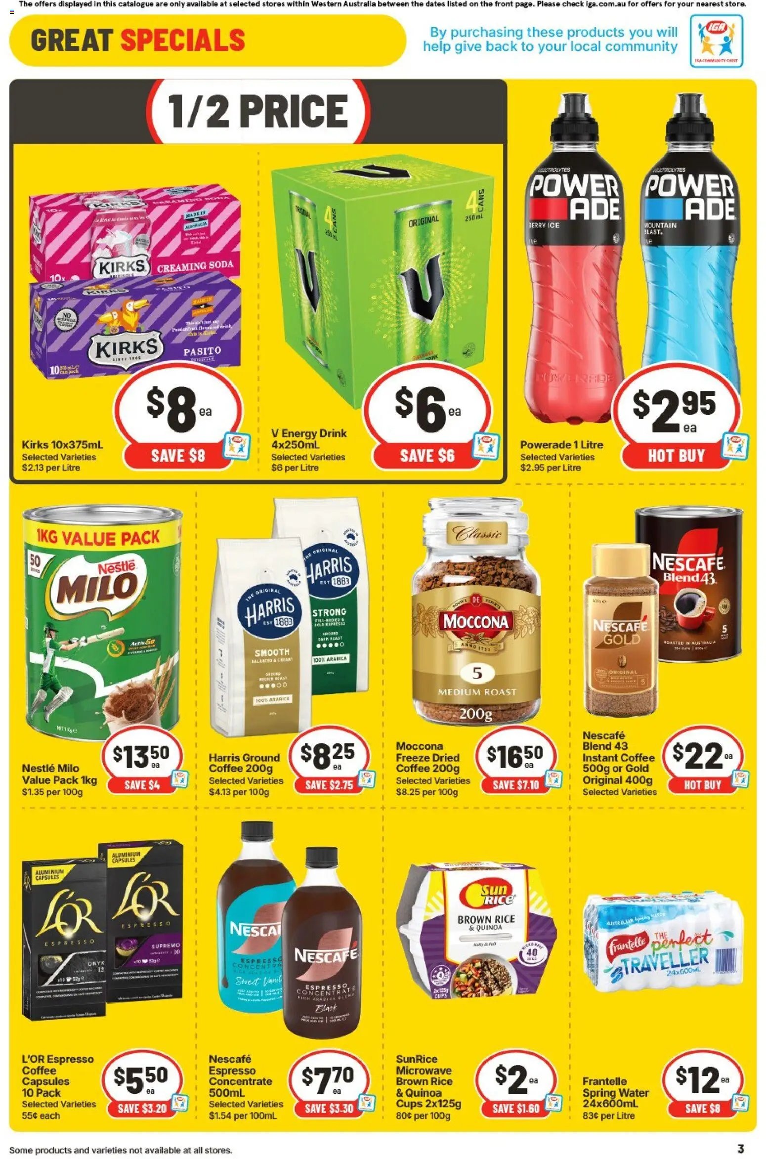 IGA catalogue from 19/08/2026 IGA catalogue WA