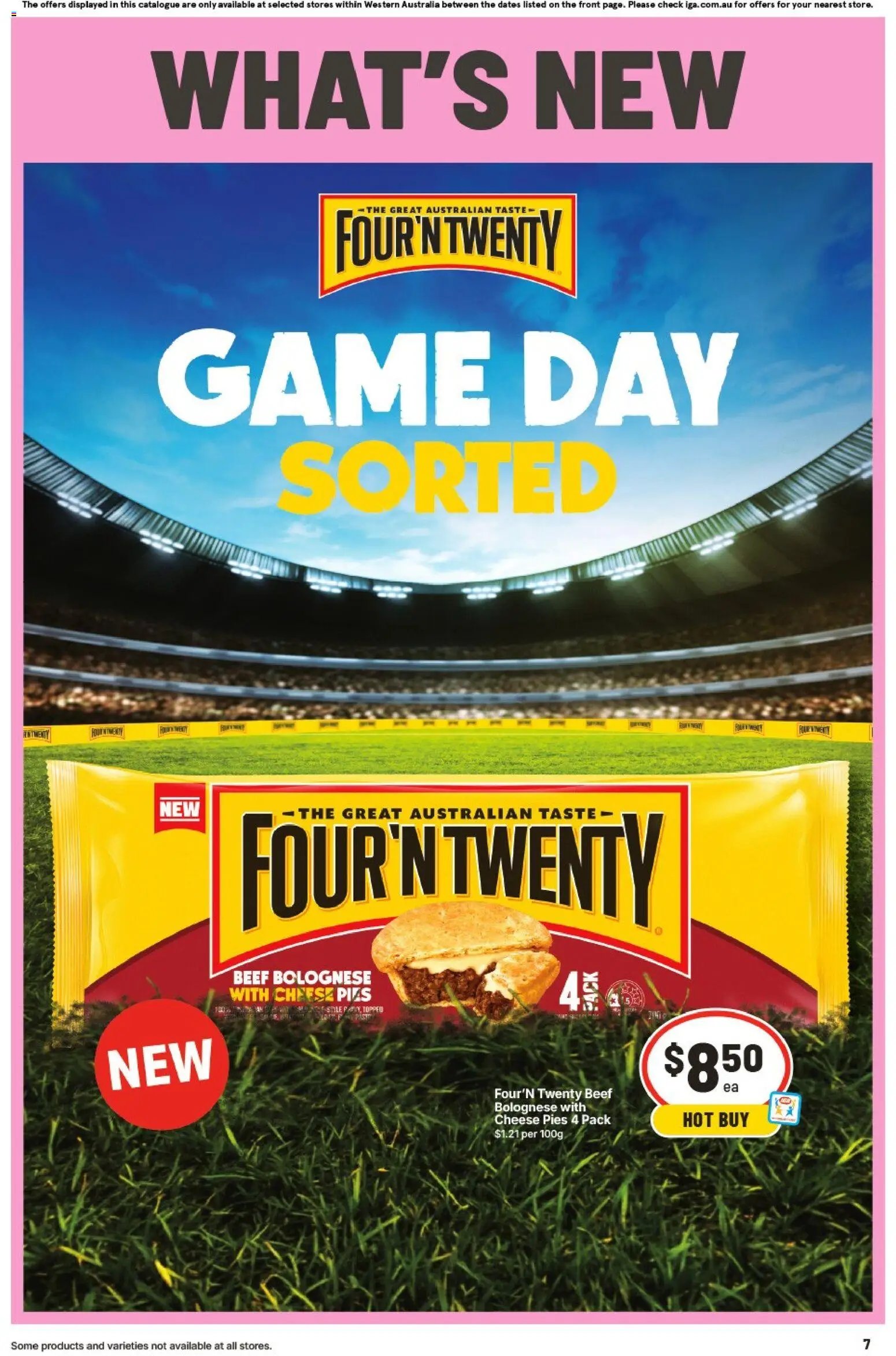 IGA catalogue from 19/08/2026 IGA catalogue WA