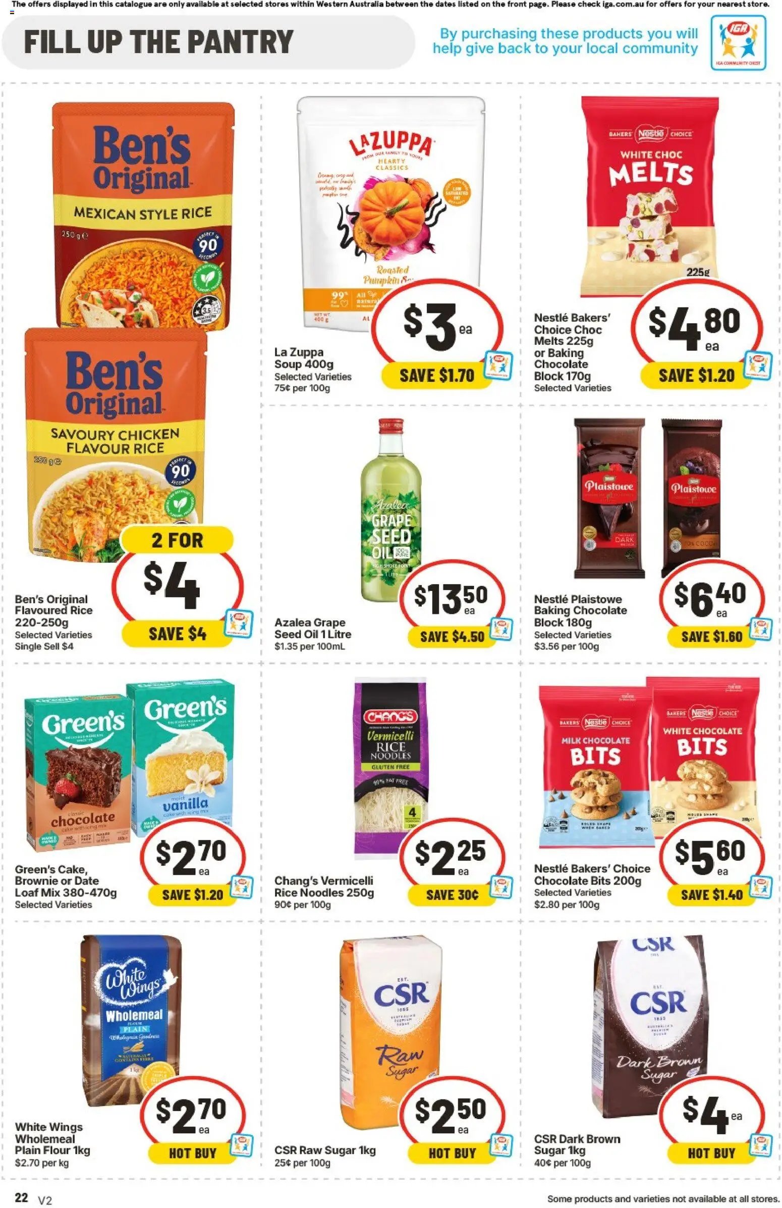 IGA catalogue from 12/08/2026 IGA catalogue WA