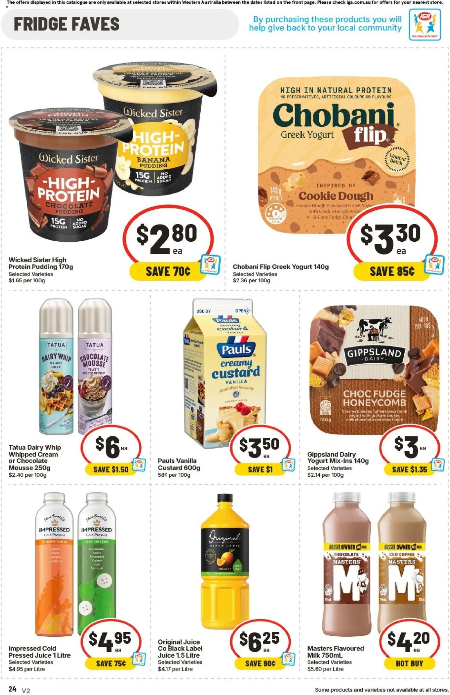 IGA catalogue from 12/08/2026 IGA catalogue WA