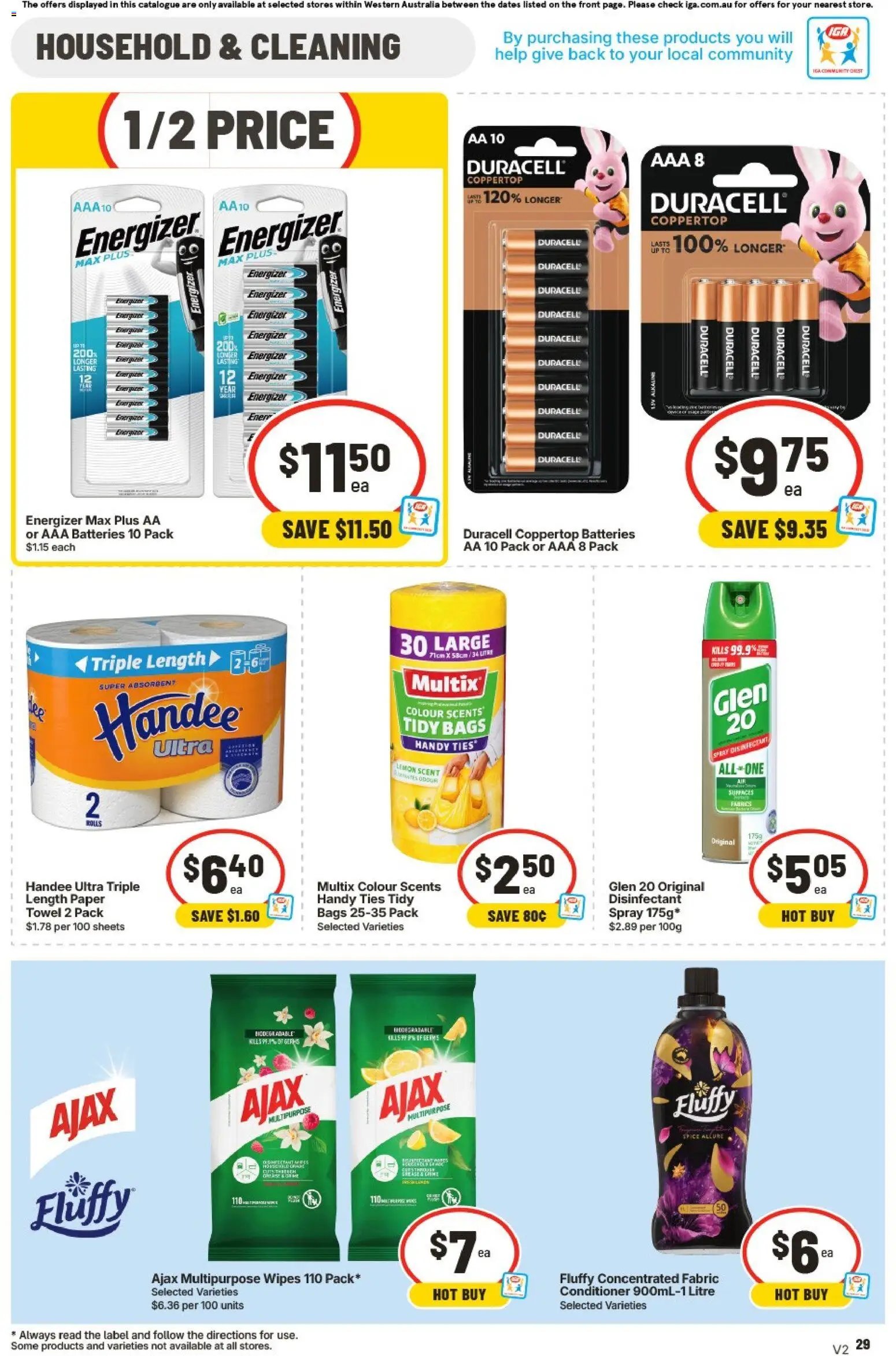IGA catalogue from 12/08/2026 IGA catalogue WA