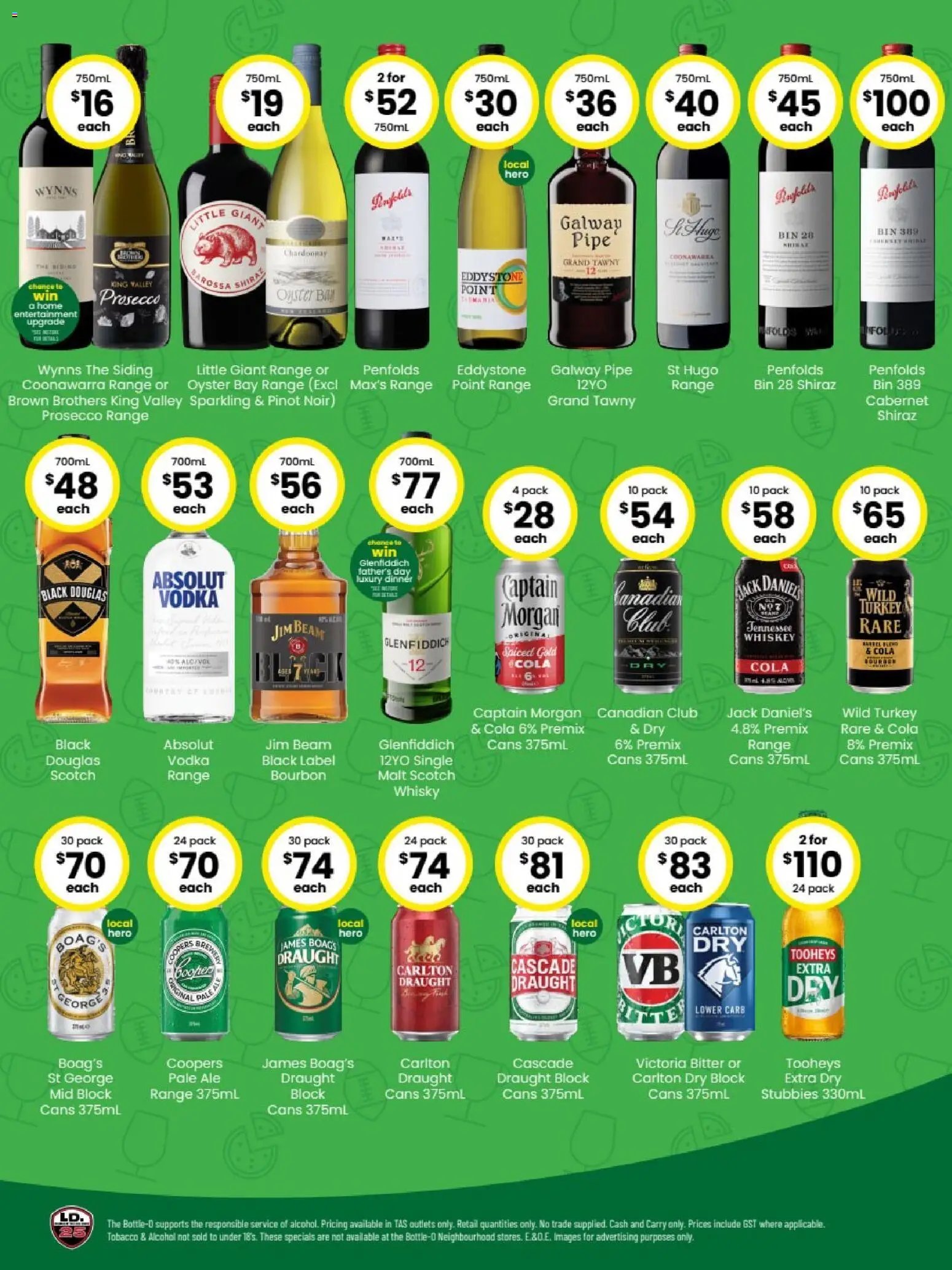 The Bottle-O catalogue from 31/08/2026 The Bottle-O catalogue QUEENSTOWN