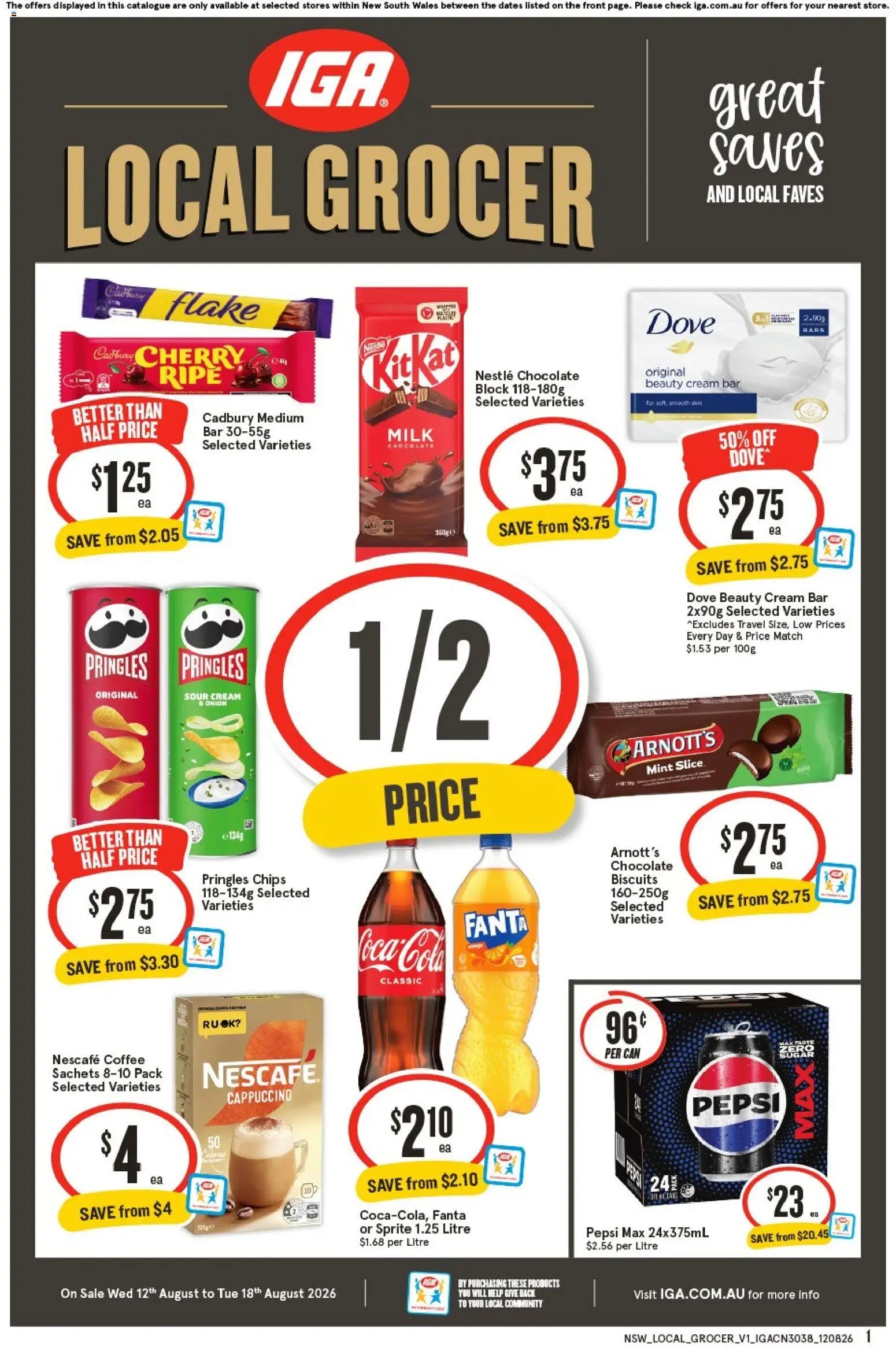 IGA catalogue from 12/08/2026 IGA Local Grocer NSW