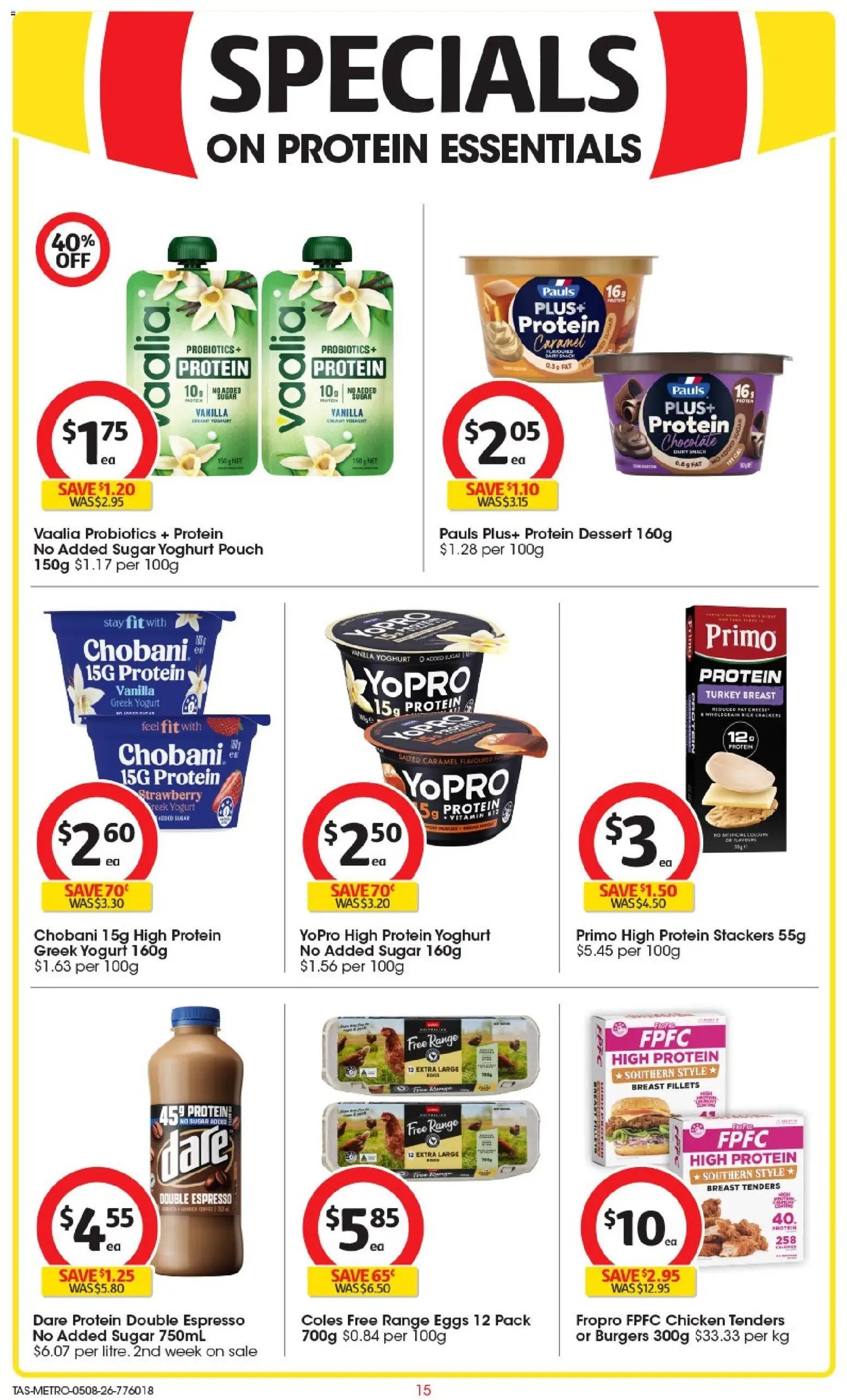 Coles catalogue from 05/08/2026 Coles catalogue TAS