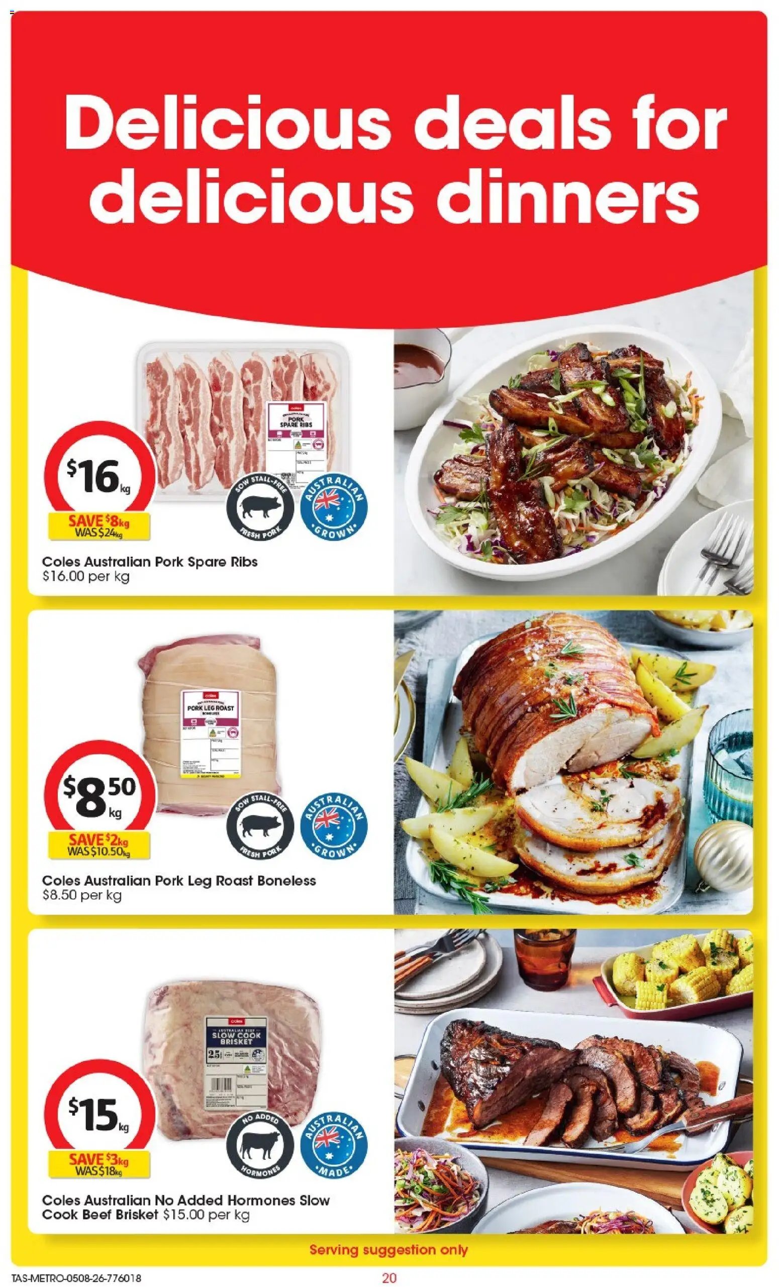 Coles catalogue from 05/08/2026 Coles catalogue TAS