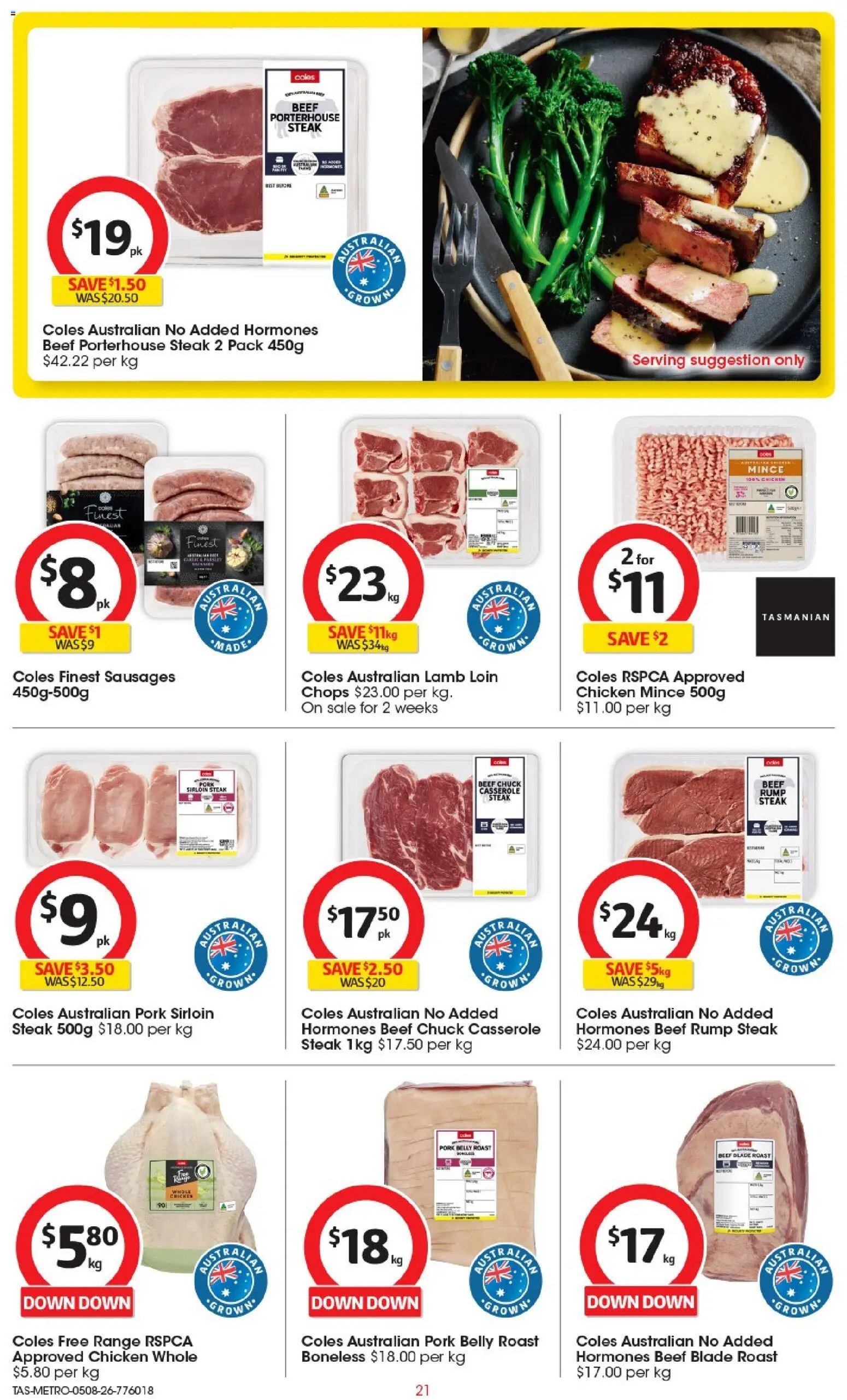Coles catalogue from 05/08/2026 Coles catalogue TAS
