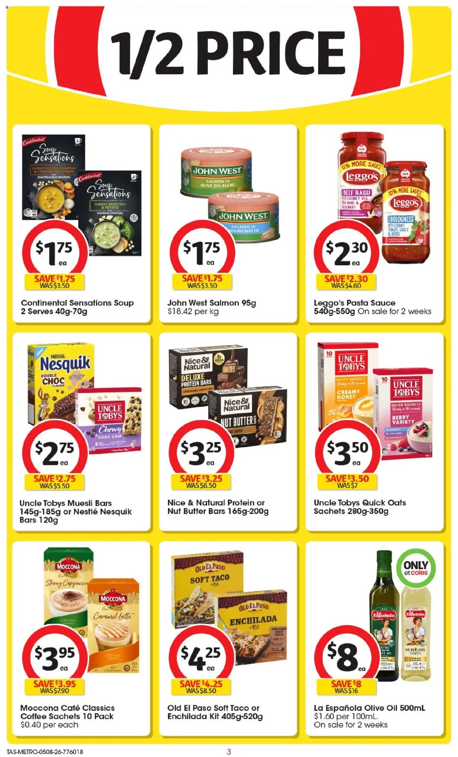 Coles catalogue from 05/08/2026 Coles catalogue TAS