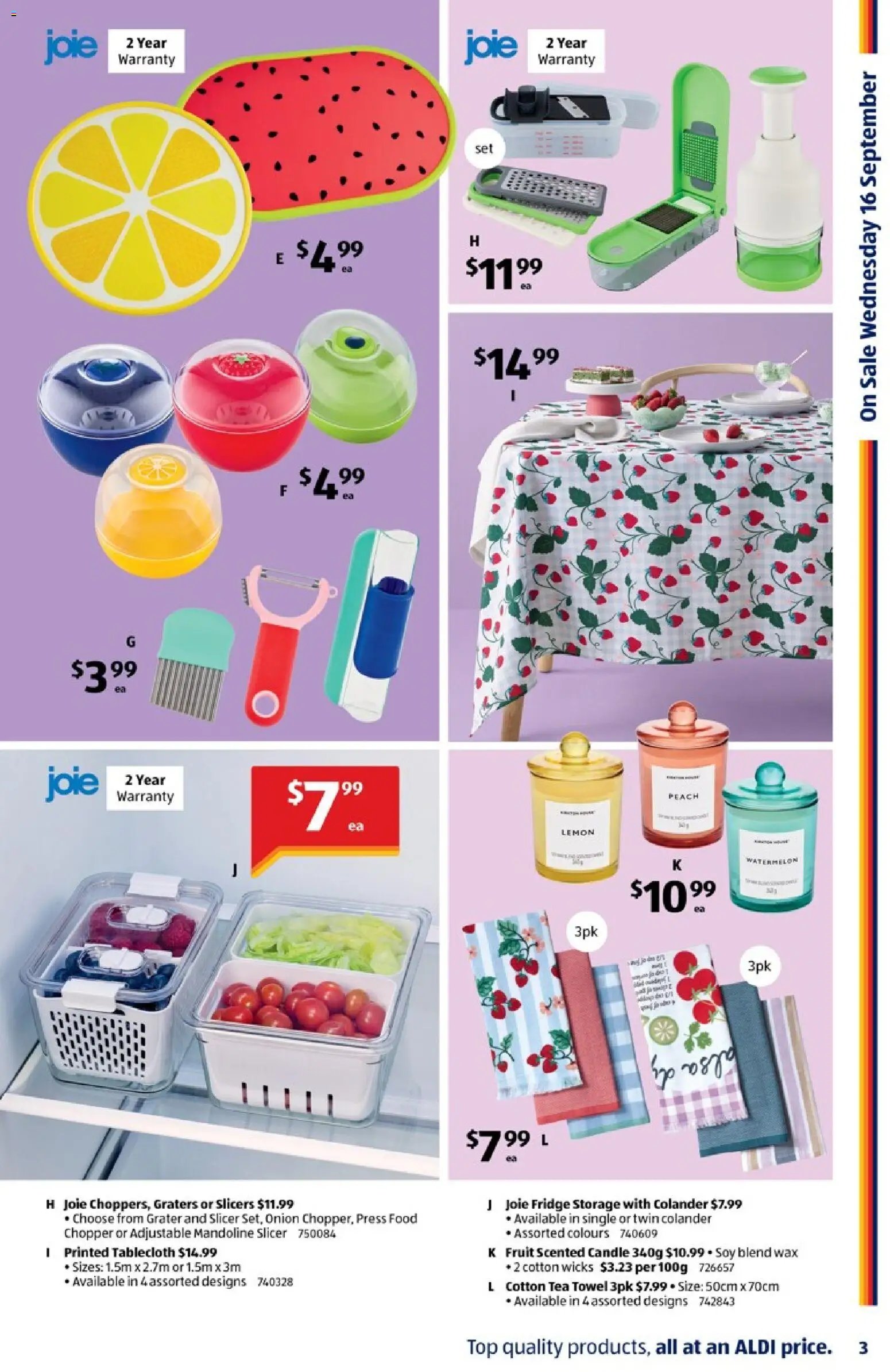 Aldi catalogue from 08/09/2026 Aldi catalogue