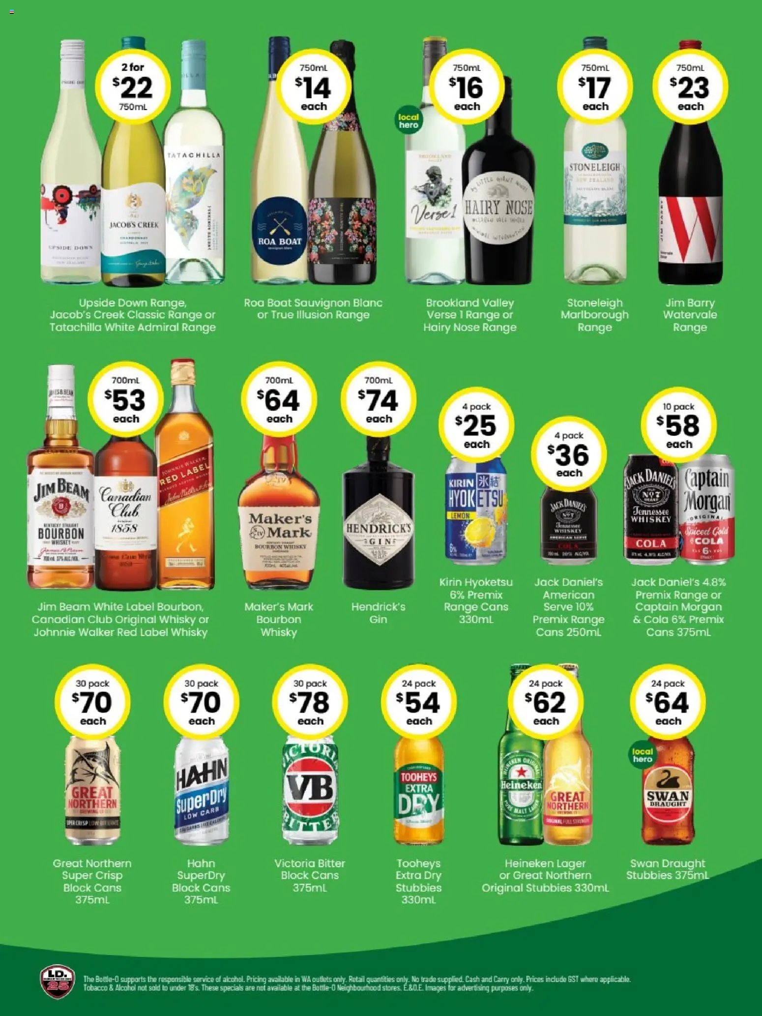The Bottle-O catalogue from 03/08/2026 The Bottle-O catalogue ALBANY