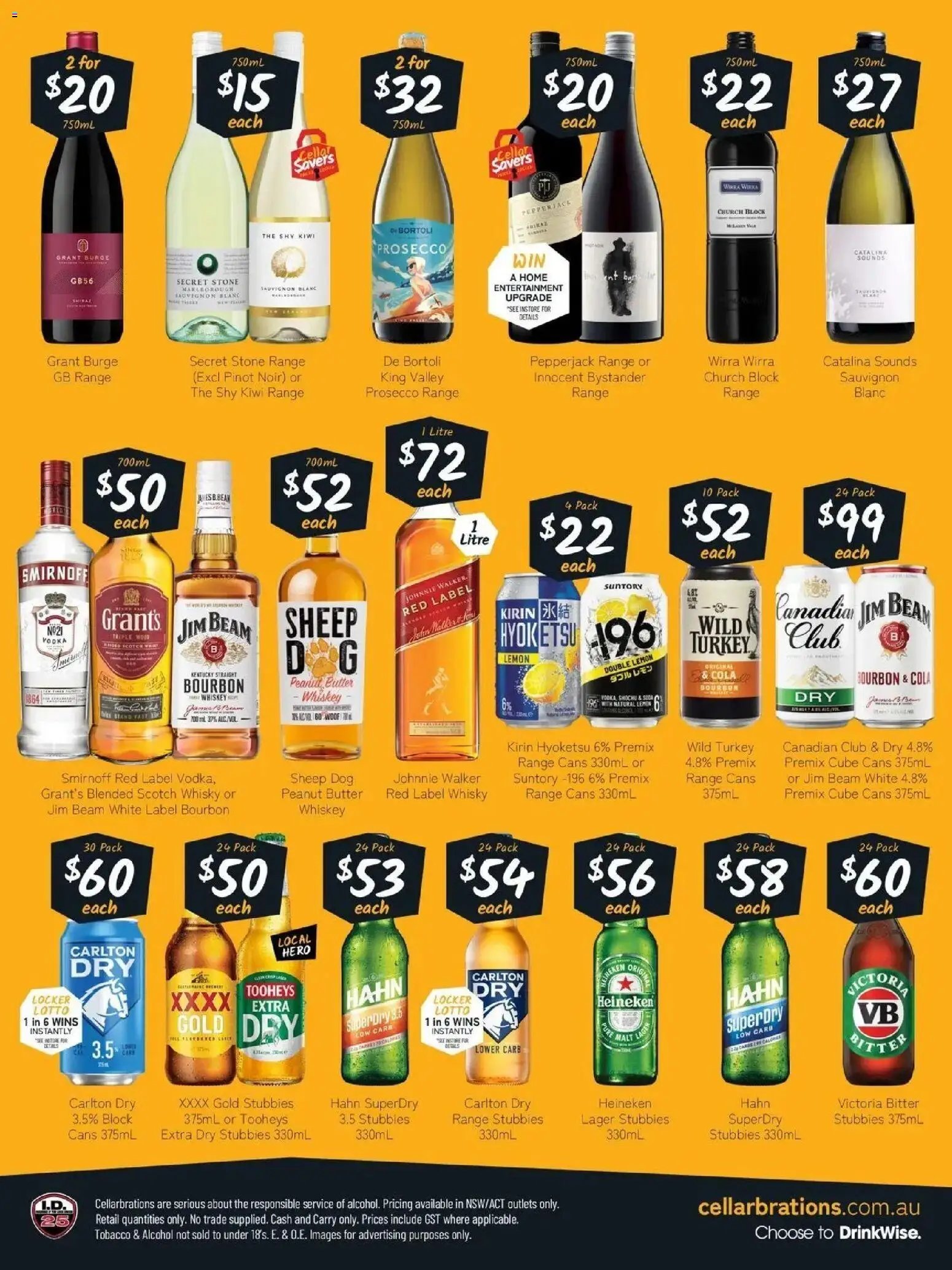 Cellarbrations catalogue from 07/09/2026 Cellarbrations catalogue Murrumbateman