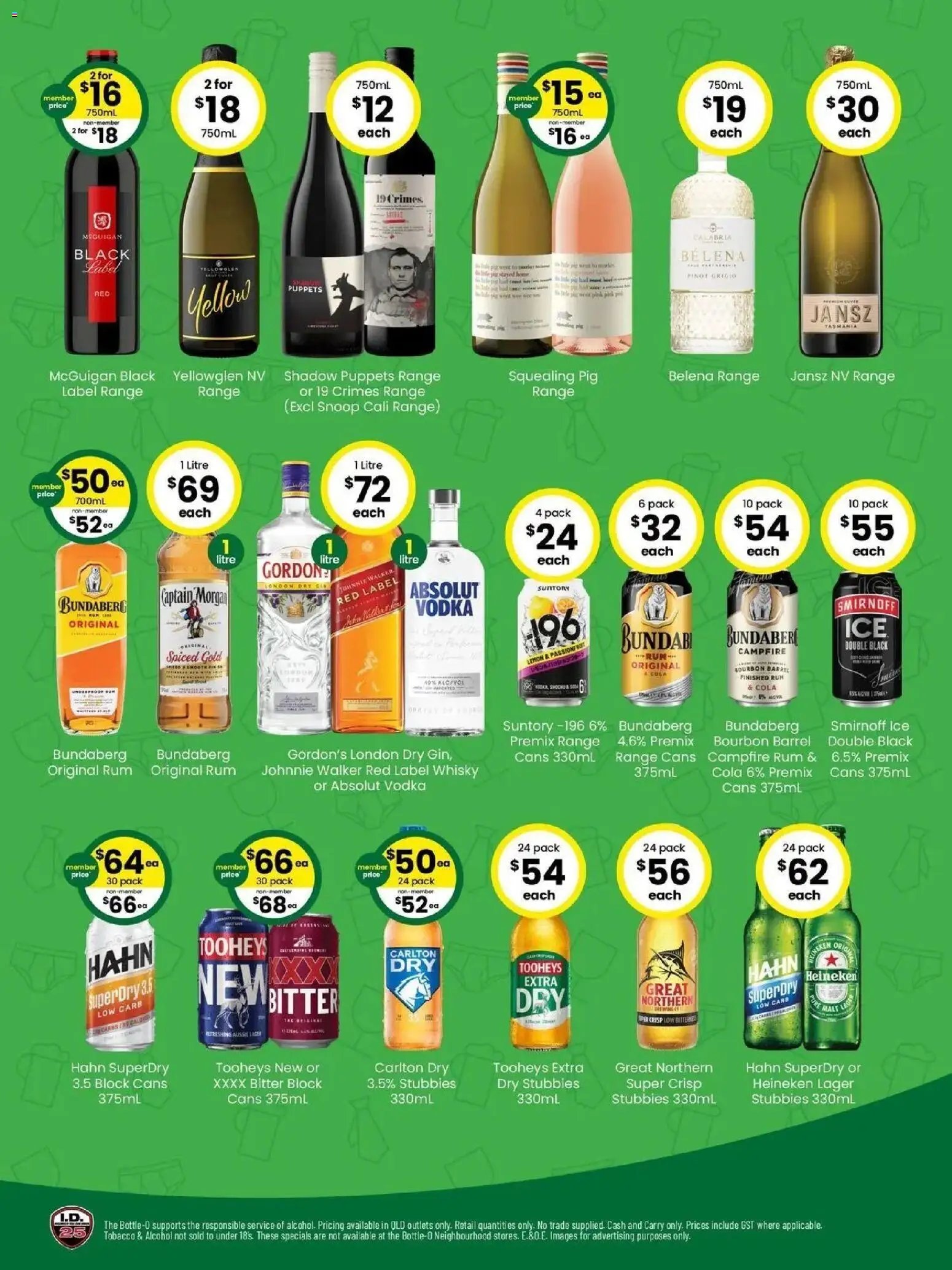 The Bottle-O catalogue from 17/08/2026 Good Value Booze, For Good Value Dads. 17/08