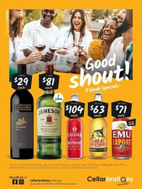 Cellarbrations catalogue from 10/08/2026 Good Shout! 10/08