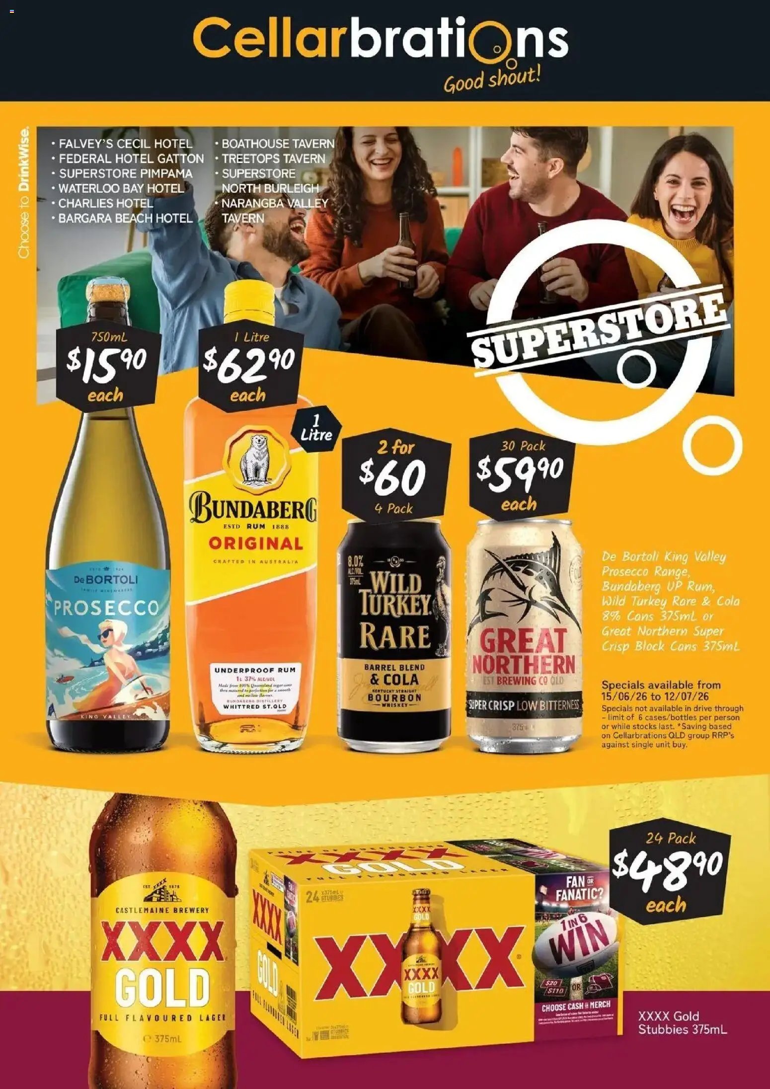 Cellarbrations catalogue from 14/06/2026 Good Shout! QLD SS 15/06