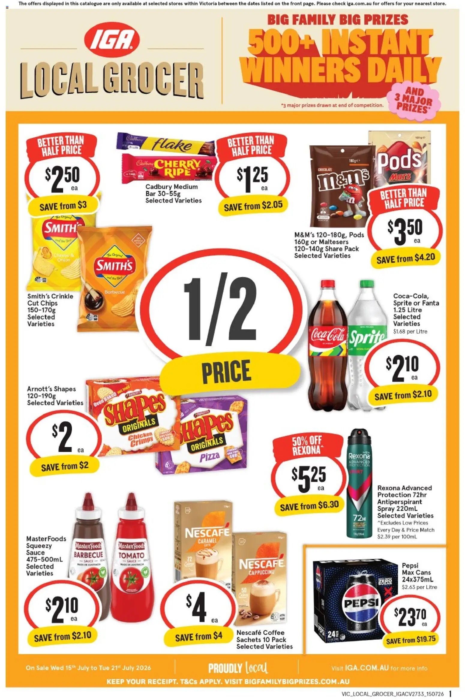 IGA catalogue from 15/07/2026 IGA Local Grocer VIC