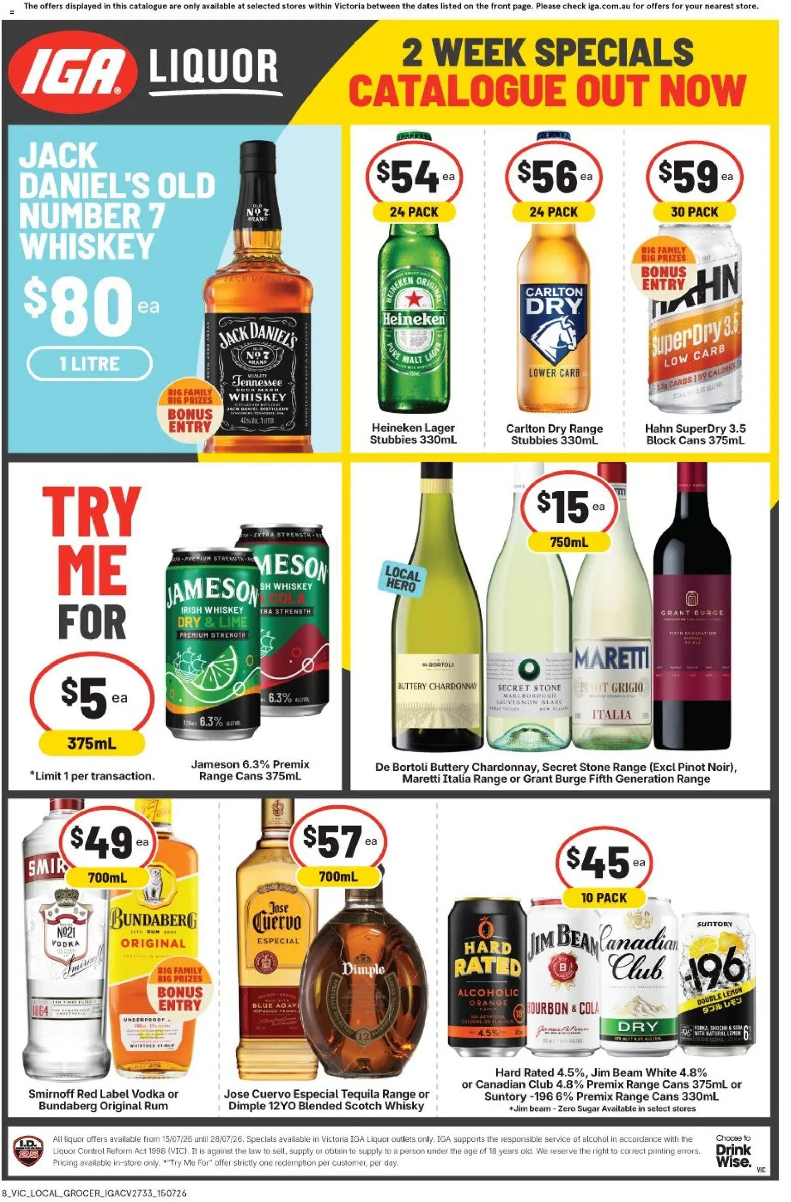 IGA catalogue from 15/07/2026 IGA Local Grocer VIC