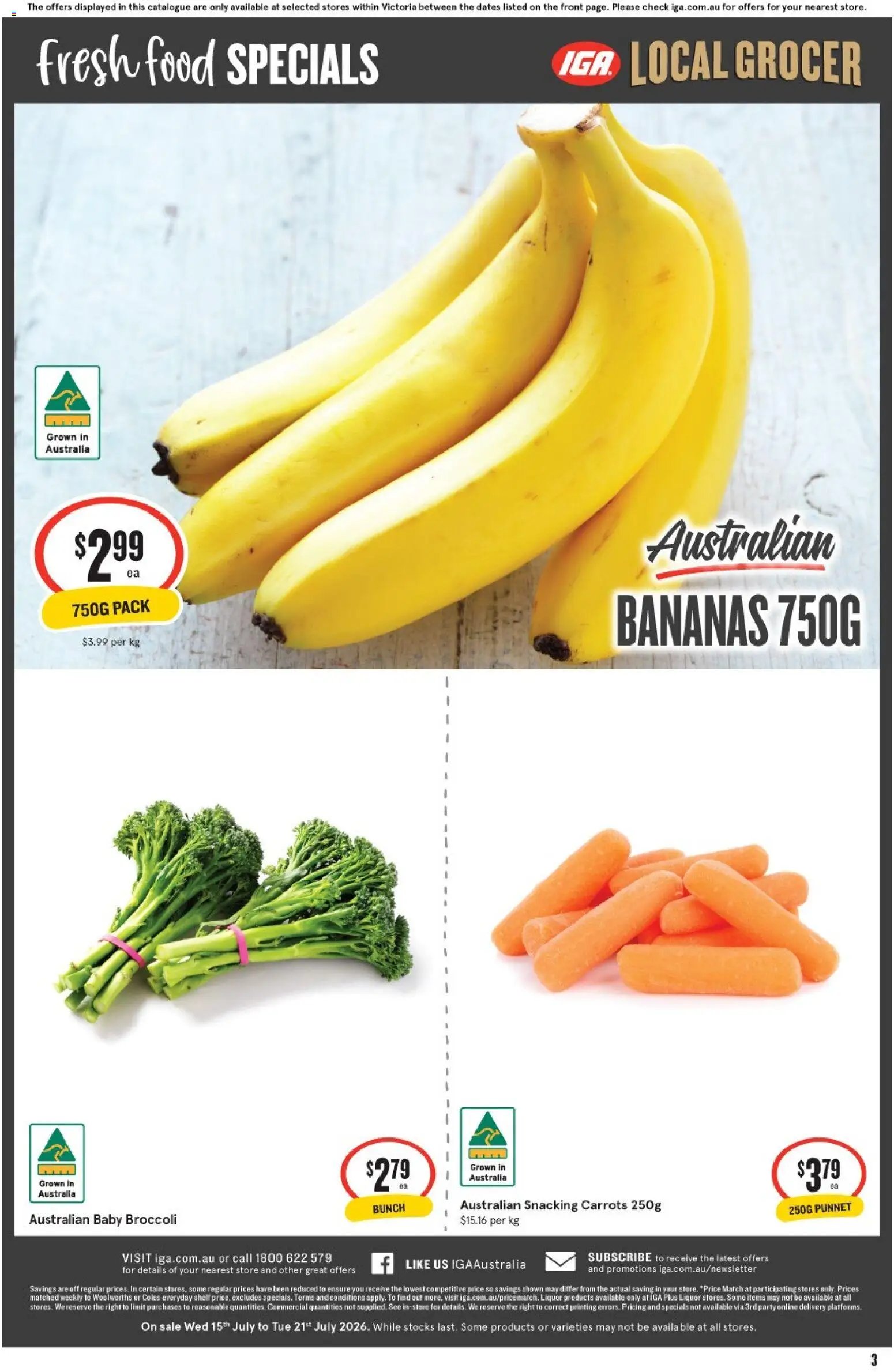 IGA catalogue from 15/07/2026 IGA Local Grocer VIC