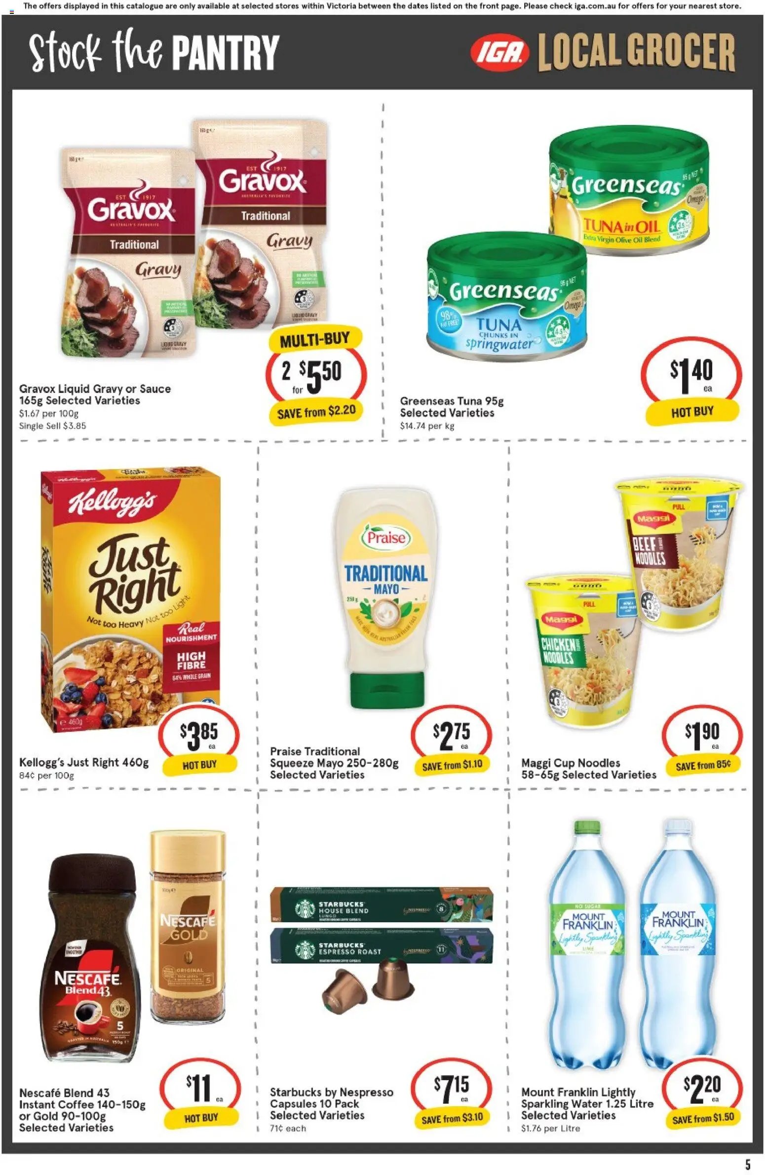 IGA catalogue from 15/07/2026 IGA Local Grocer VIC