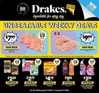 Drakes catalogue from 08/07/2026 Drakes catalogue SA