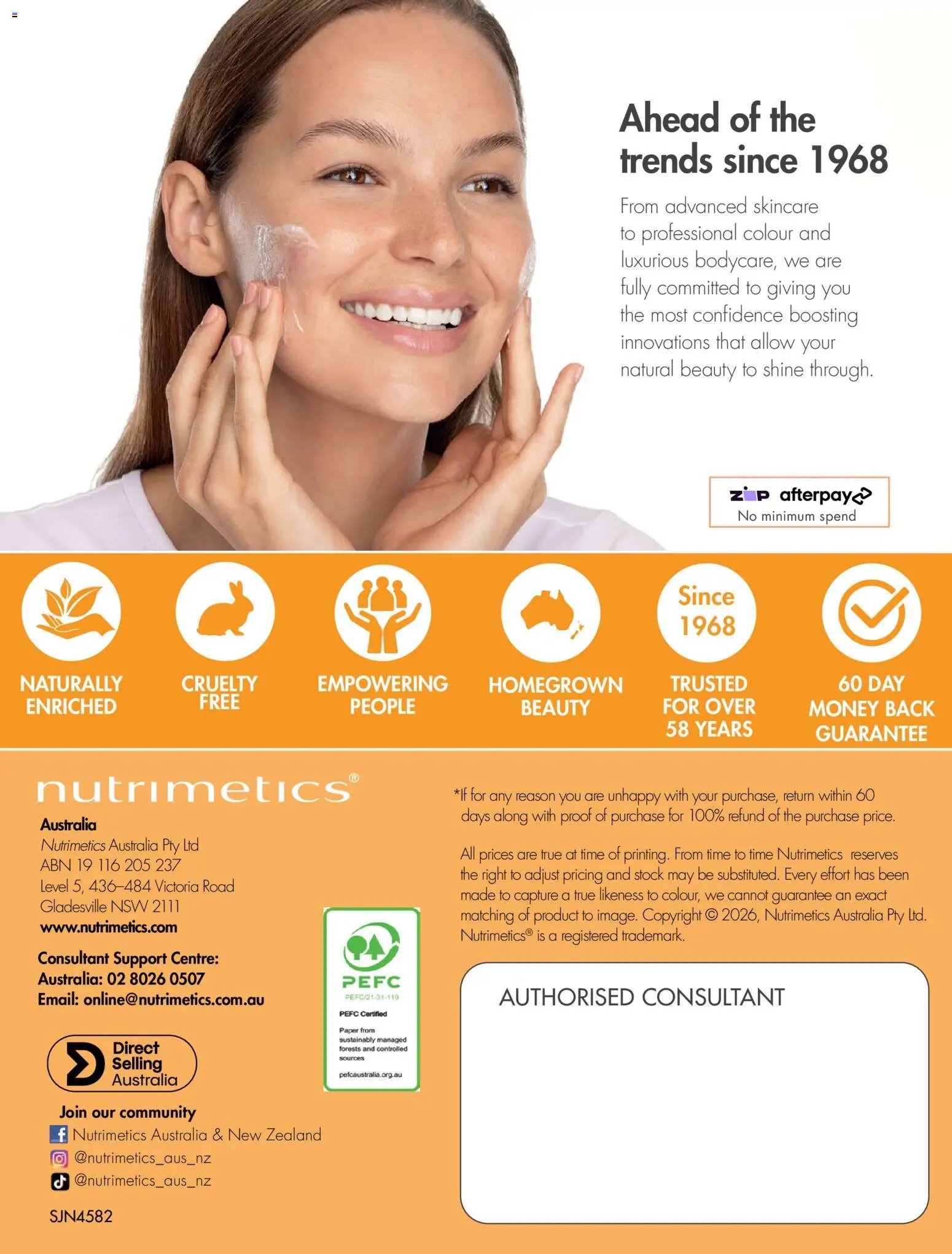 Nutrimetics catalogue from 01/07/2026 Nutrimetics Beauty collections
