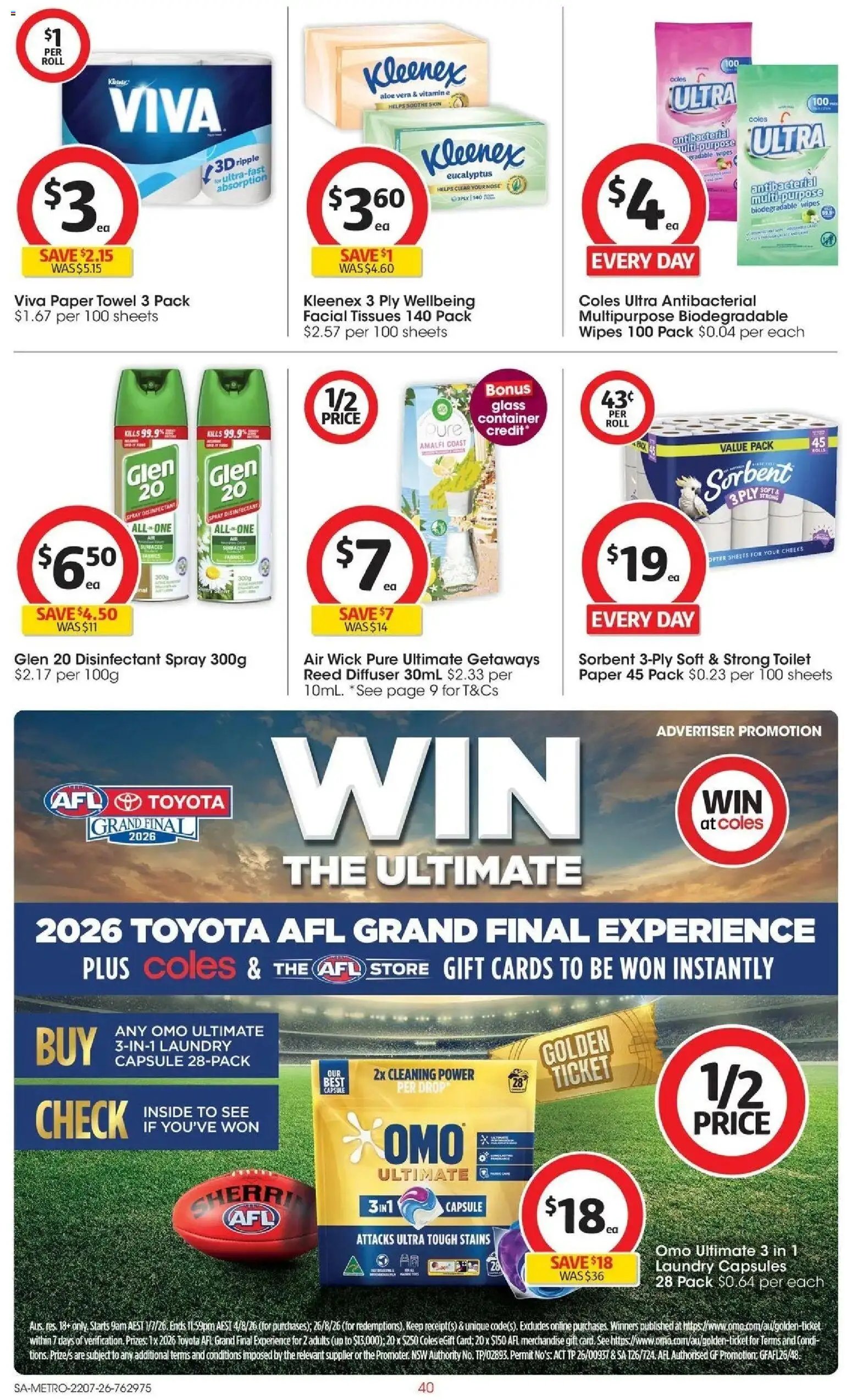 Coles catalogue from 22/07/2026 Coles catalogue SA