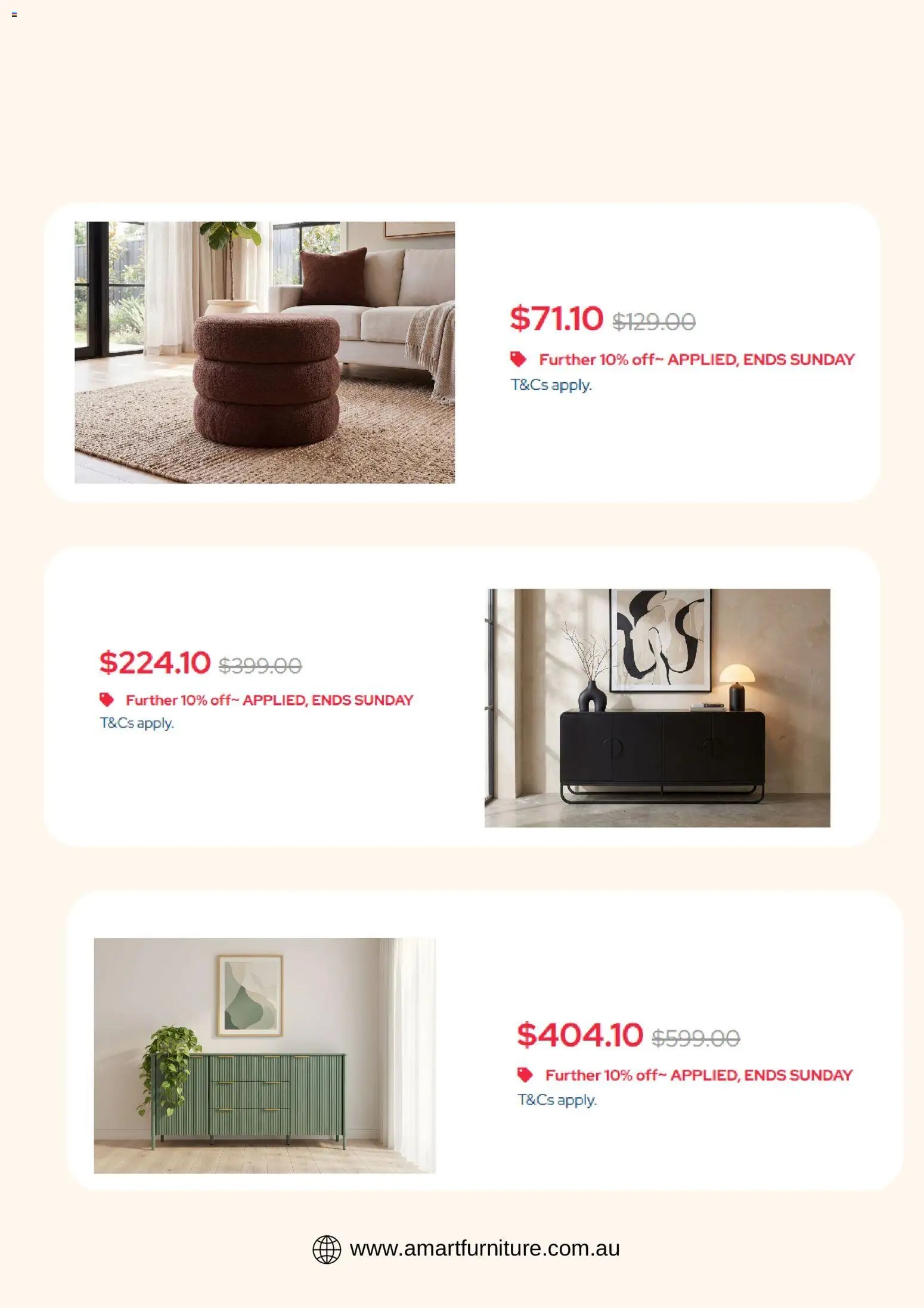 Amart Furniture catalogue from 24/07/2026 Amart Furniture catalogue