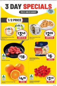 IGA catalogue from 21/08/2026 IGA 3 Day Specials NT