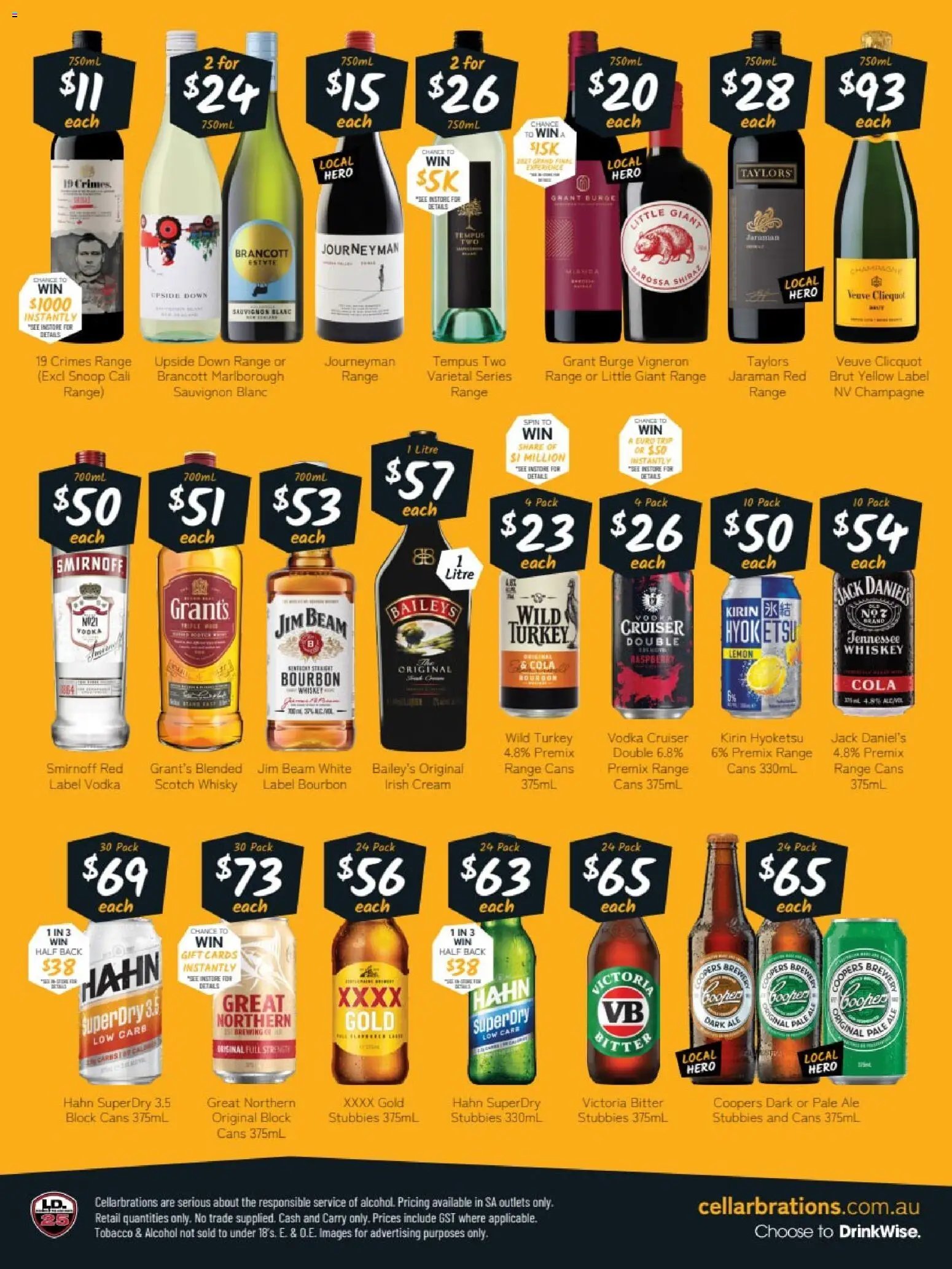 Cellarbrations catalogue from 05/10/2026 Cellarbrations catalogue SA
