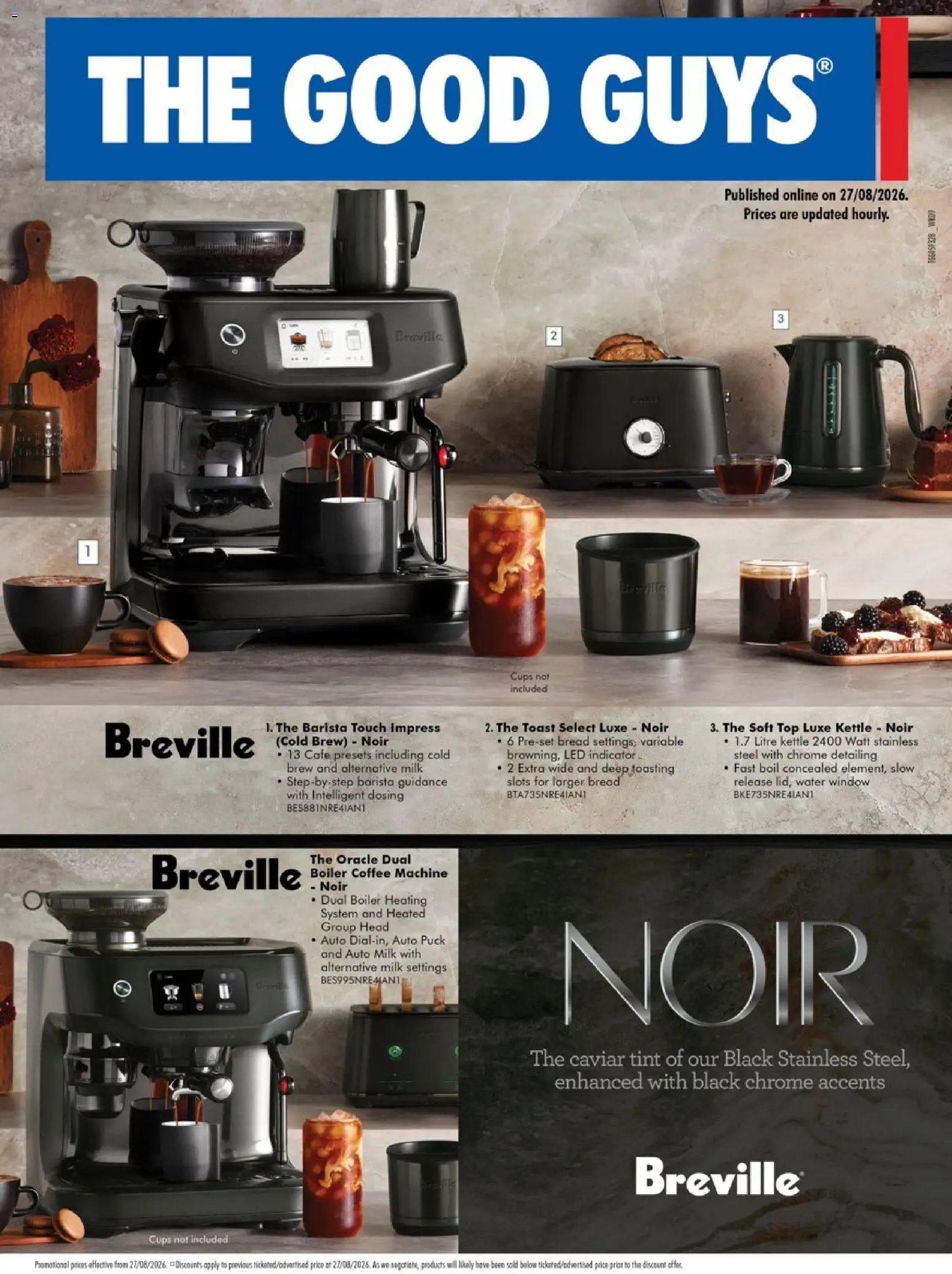 The Good Guys catalogue from 26/08/2026 The Good Guys catalogue BREVILLE
