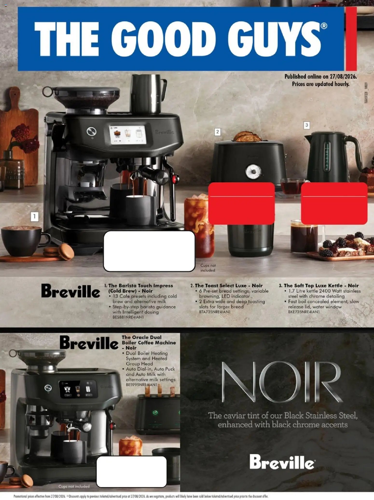 The Good Guys catalogue from 26/08/2026 The Good Guys catalogue BREVILLE