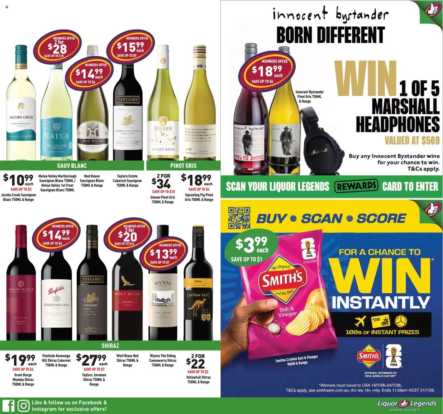 Liquor Legends catalogue from 03/06/2026 Liquor Legends catalogue Brisbane