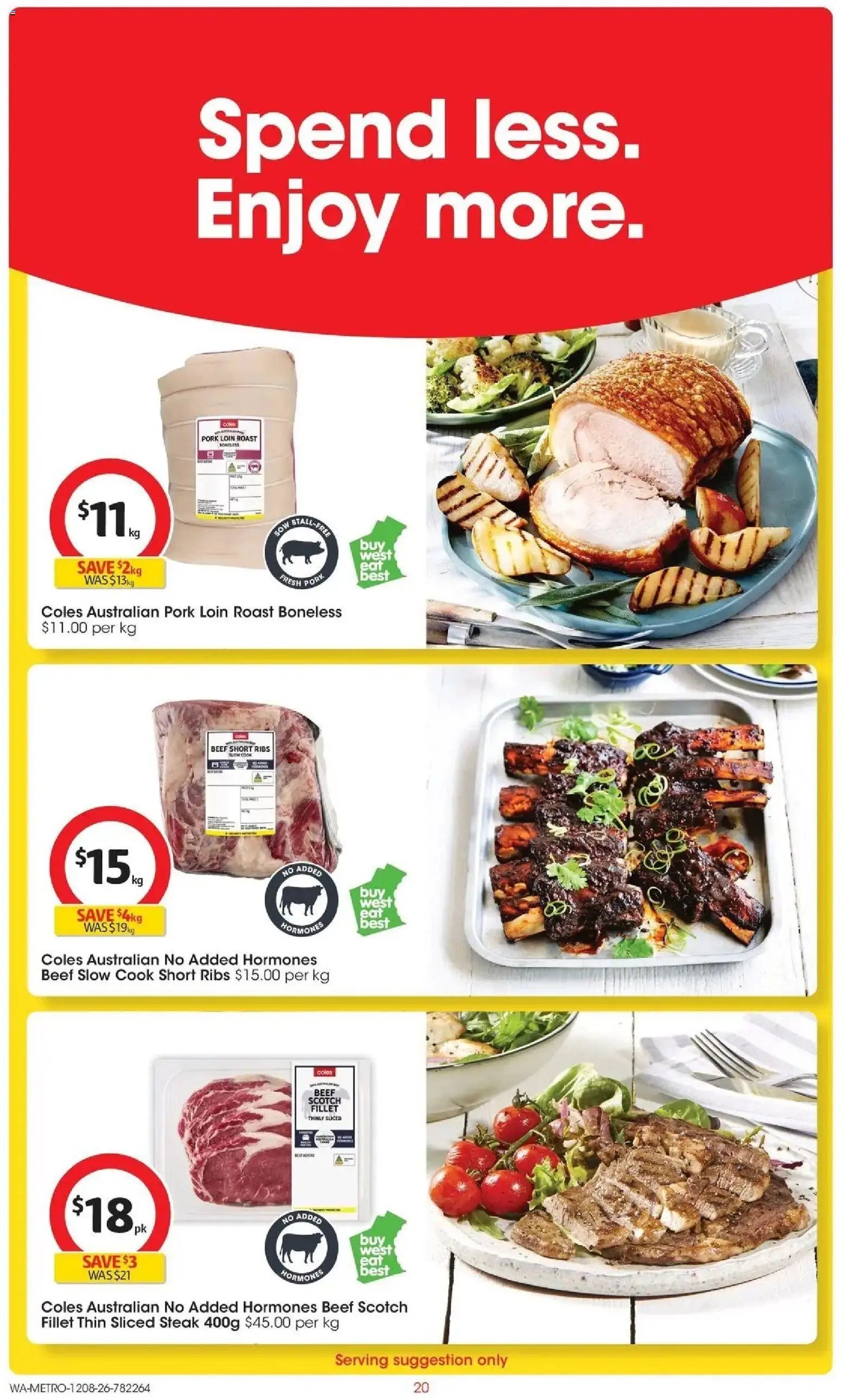 Coles catalogue from 12/08/2026 Coles catalogue WA
