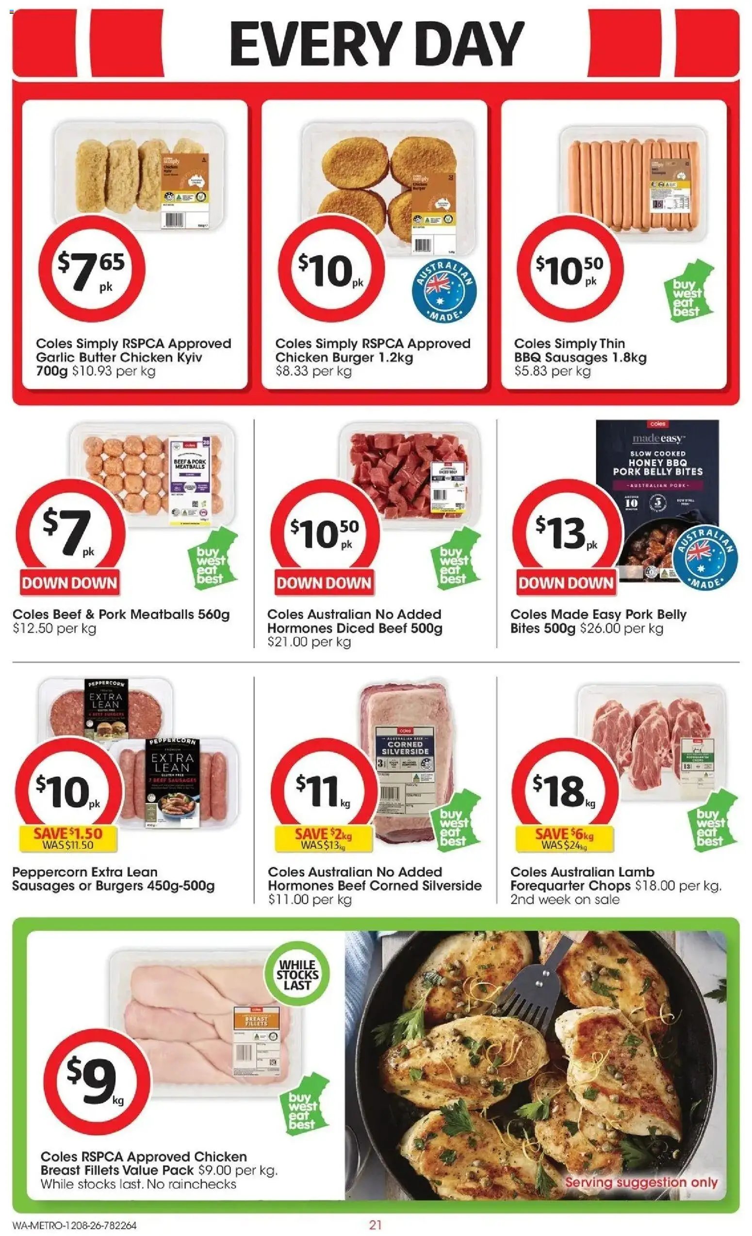 Coles catalogue from 12/08/2026 Coles catalogue WA