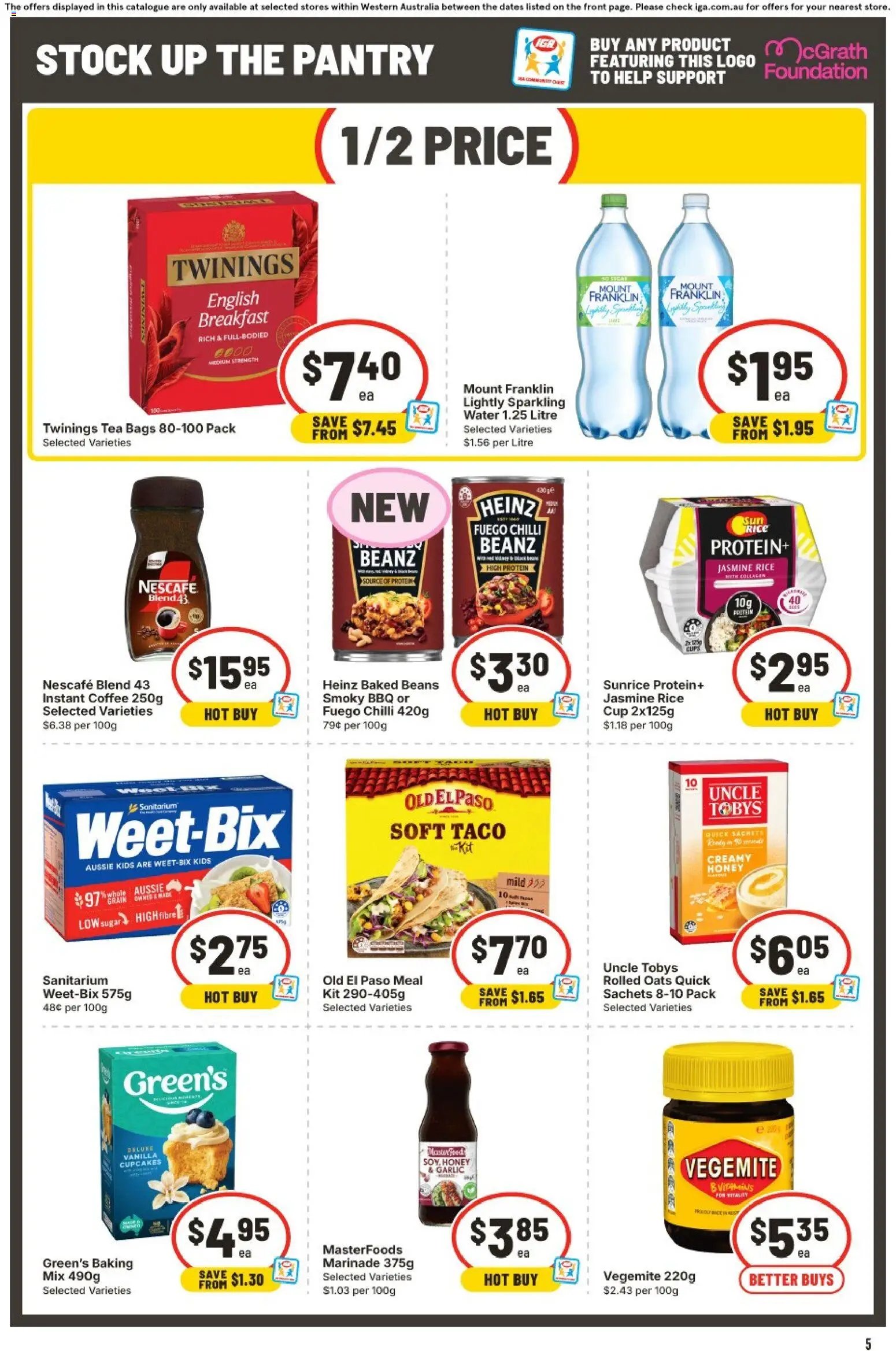 IGA catalogue from 23/09/2026 IGA Local Groce Bullcreek