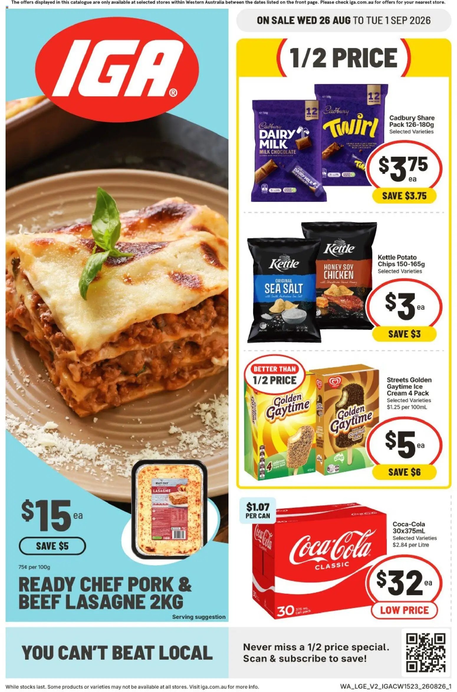 IGA catalogue from 26/08/2026 IGA catalogue Northbridge