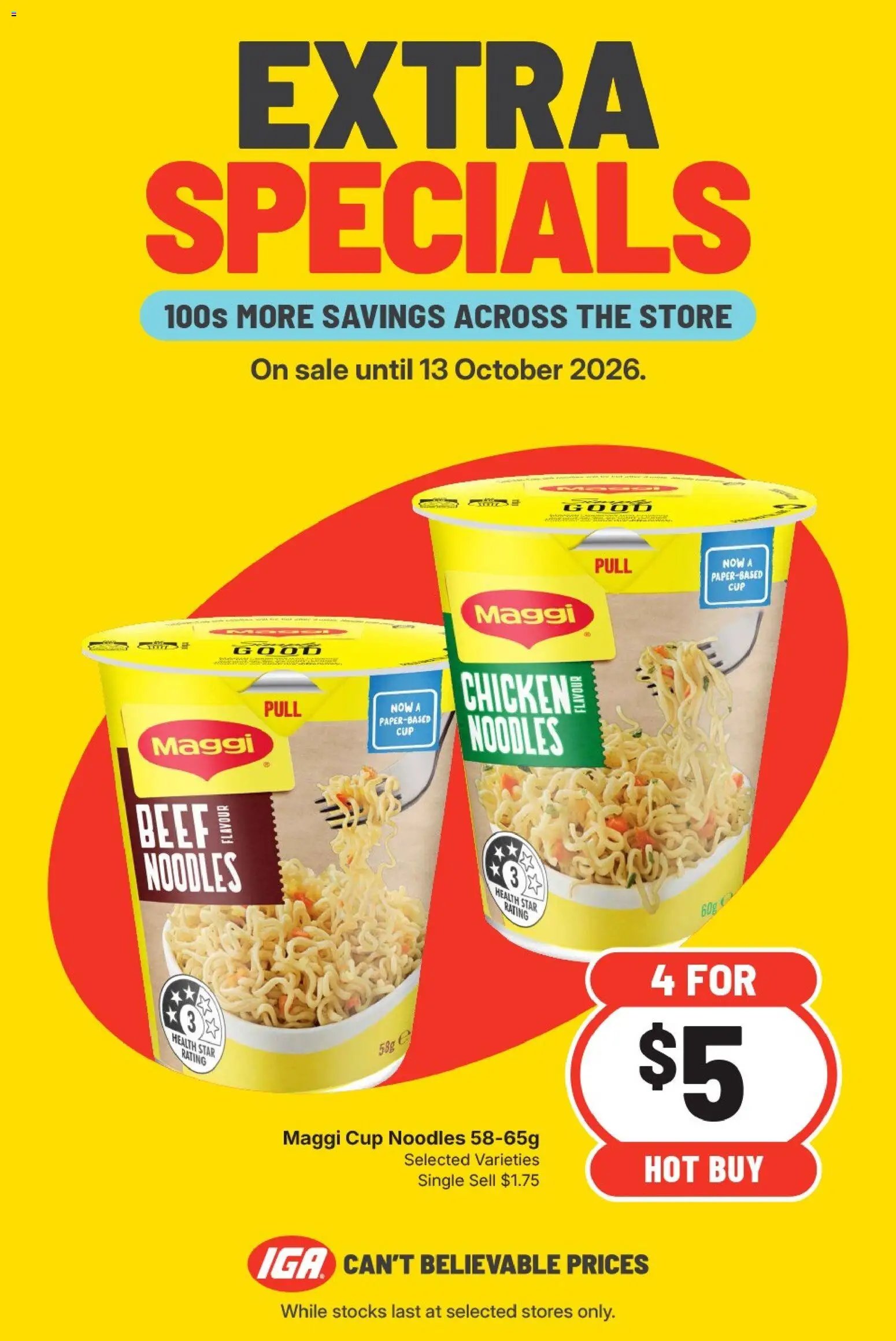 IGA catalogue from 07/10/2026 IGA Extra Specials QLD