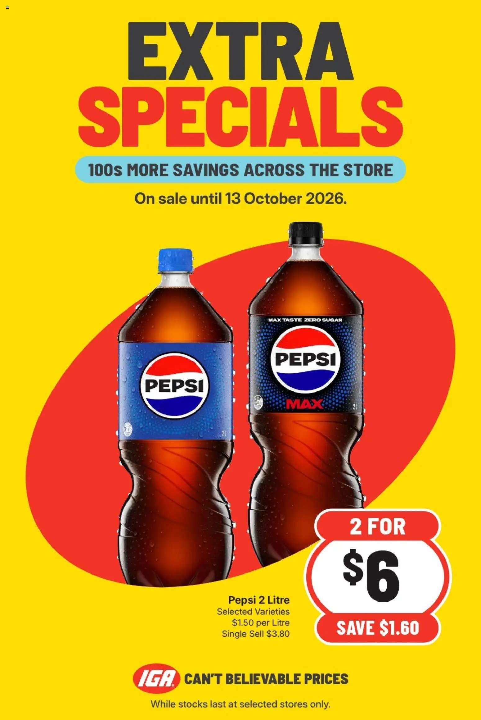 IGA catalogue from 07/10/2026 IGA Extra Specials QLD