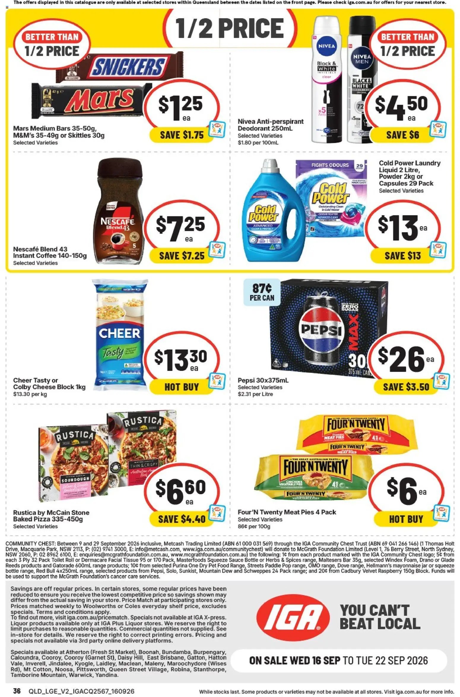 IGA catalogue from 16/09/2026 IGA catalogue East Brisbane